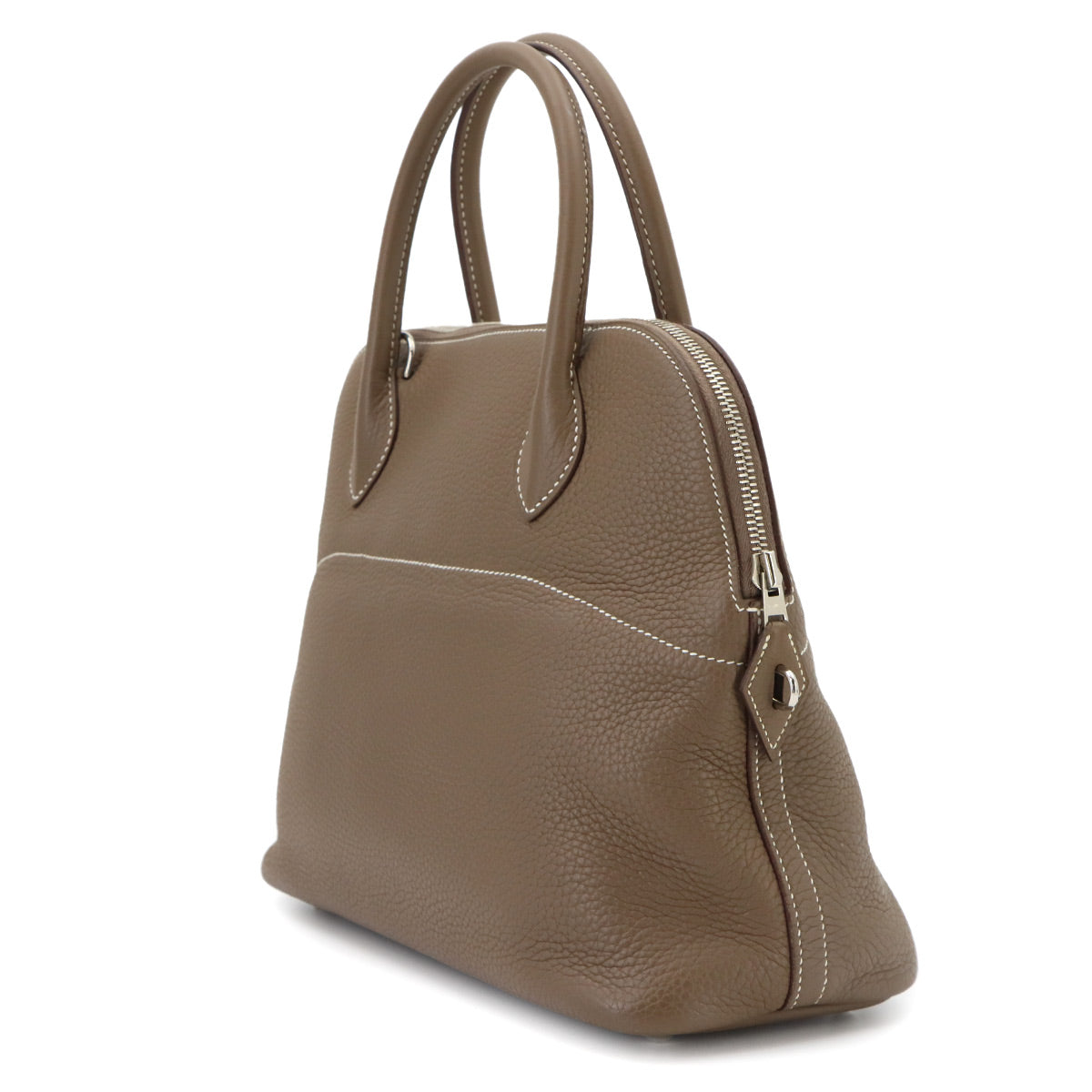 Bolide 31 2way Hand Shoulder Bag Taurillon Clemence Etoupe