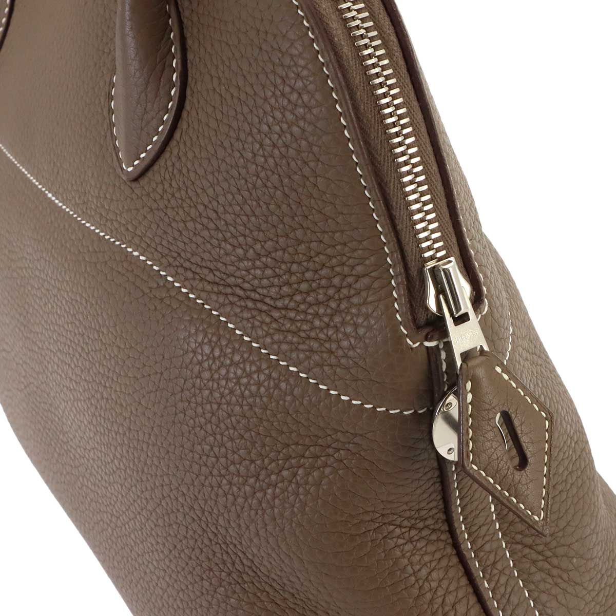 Bolide 31 2way Hand Shoulder Bag Taurillon Clemence Etoupe