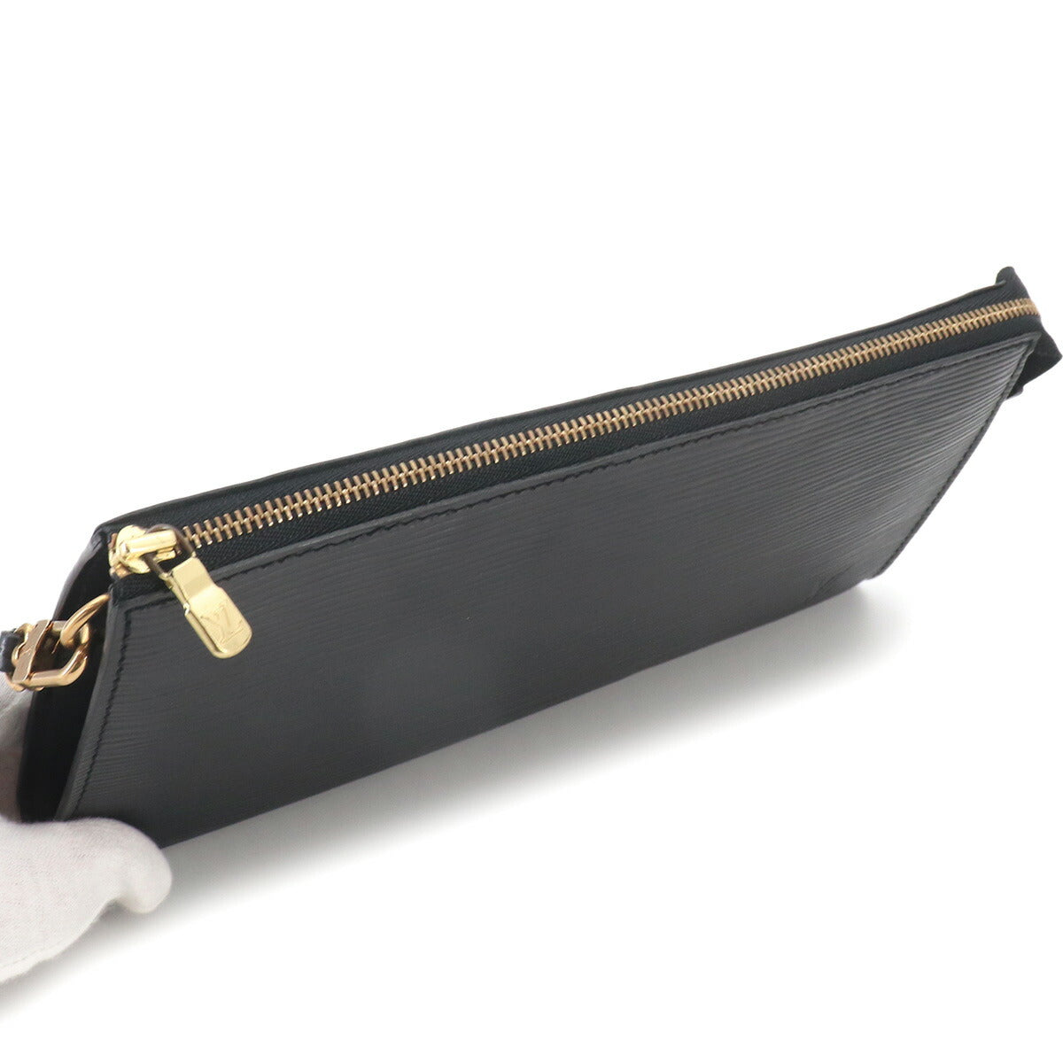 Epi Pochette Accessoires Hand Bag Black M52942