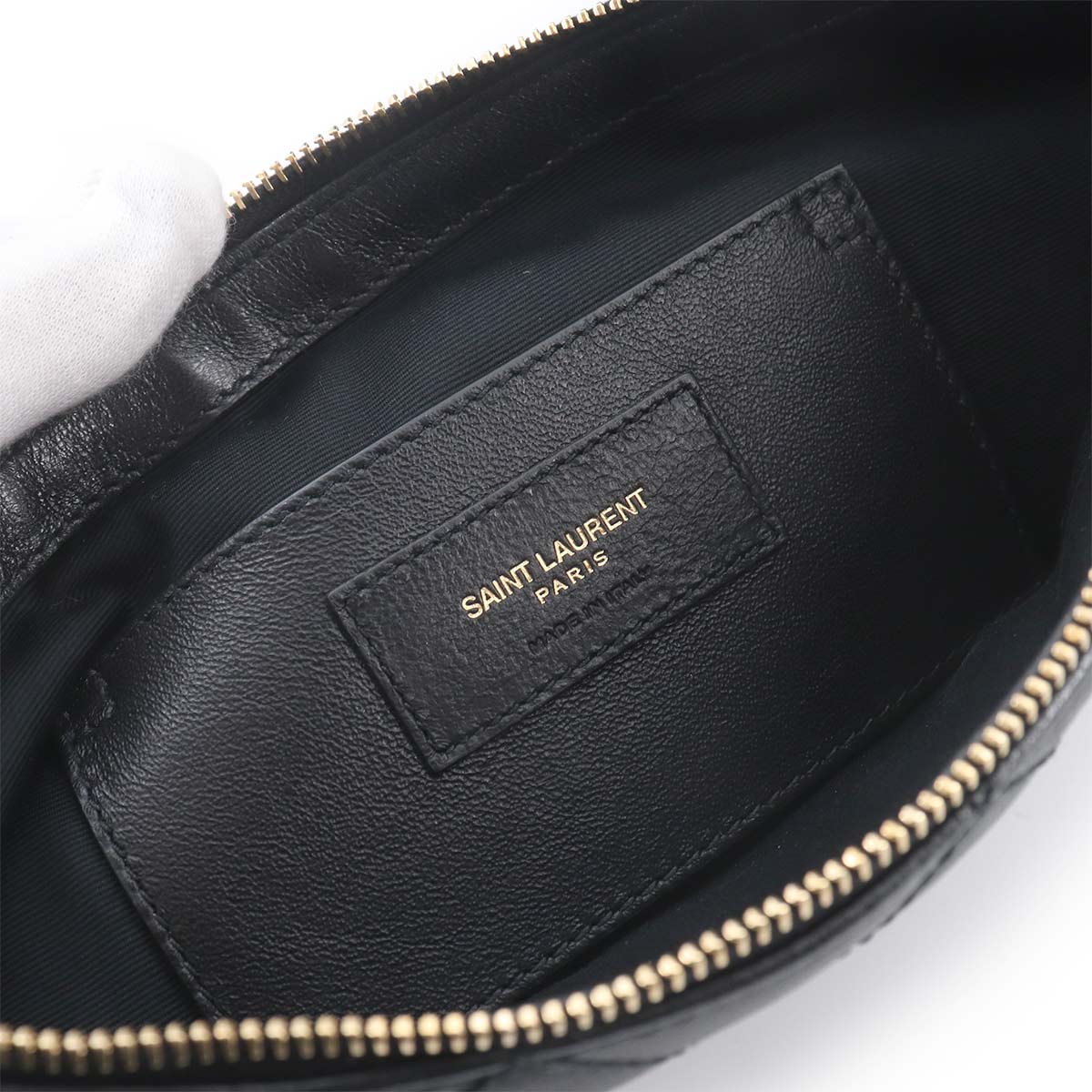 Icare Maxi Shopping Tote Bag Leather Black 698651