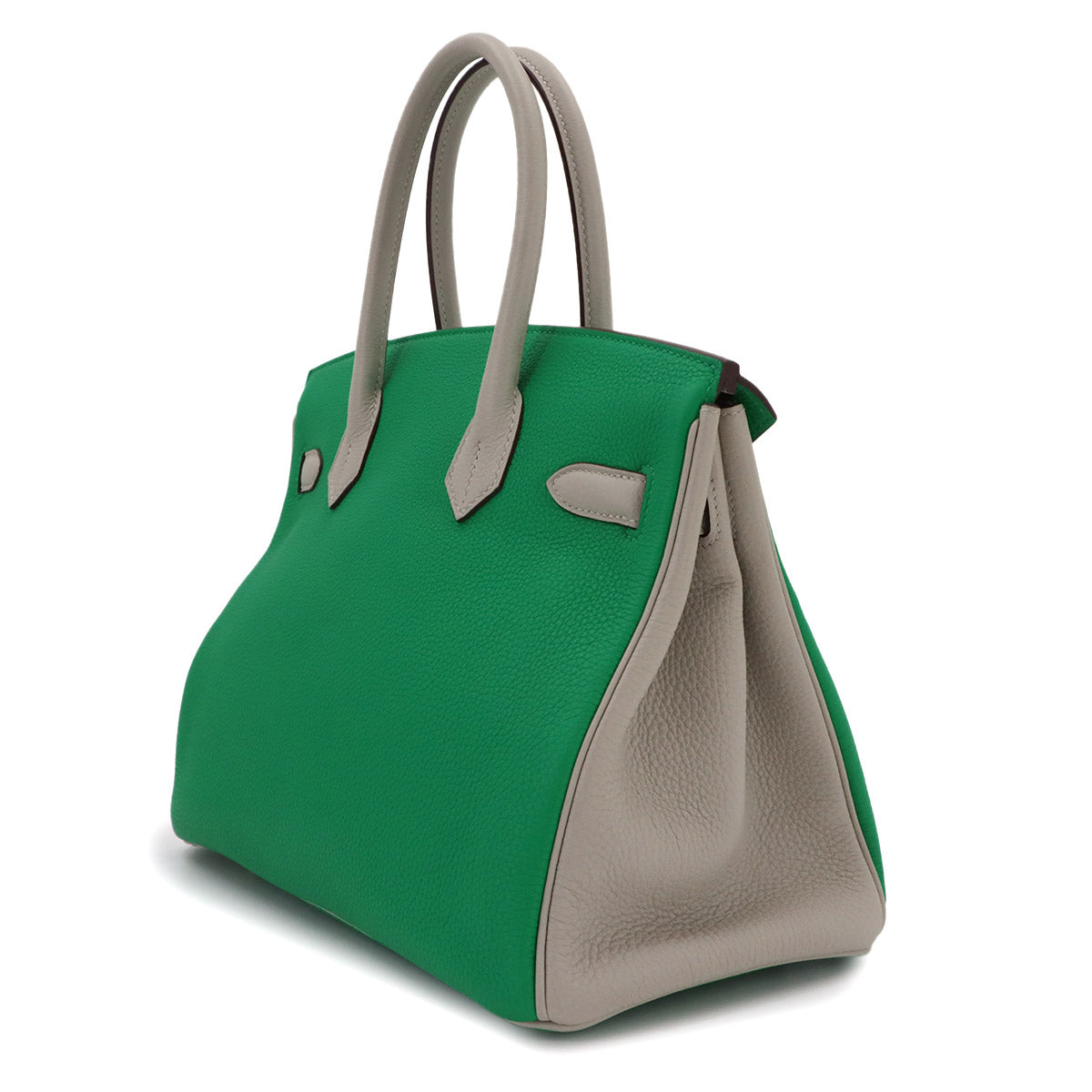 Birkin 30 Personal SPO Veau Togo Menthe Gris Perle Hand Bag
