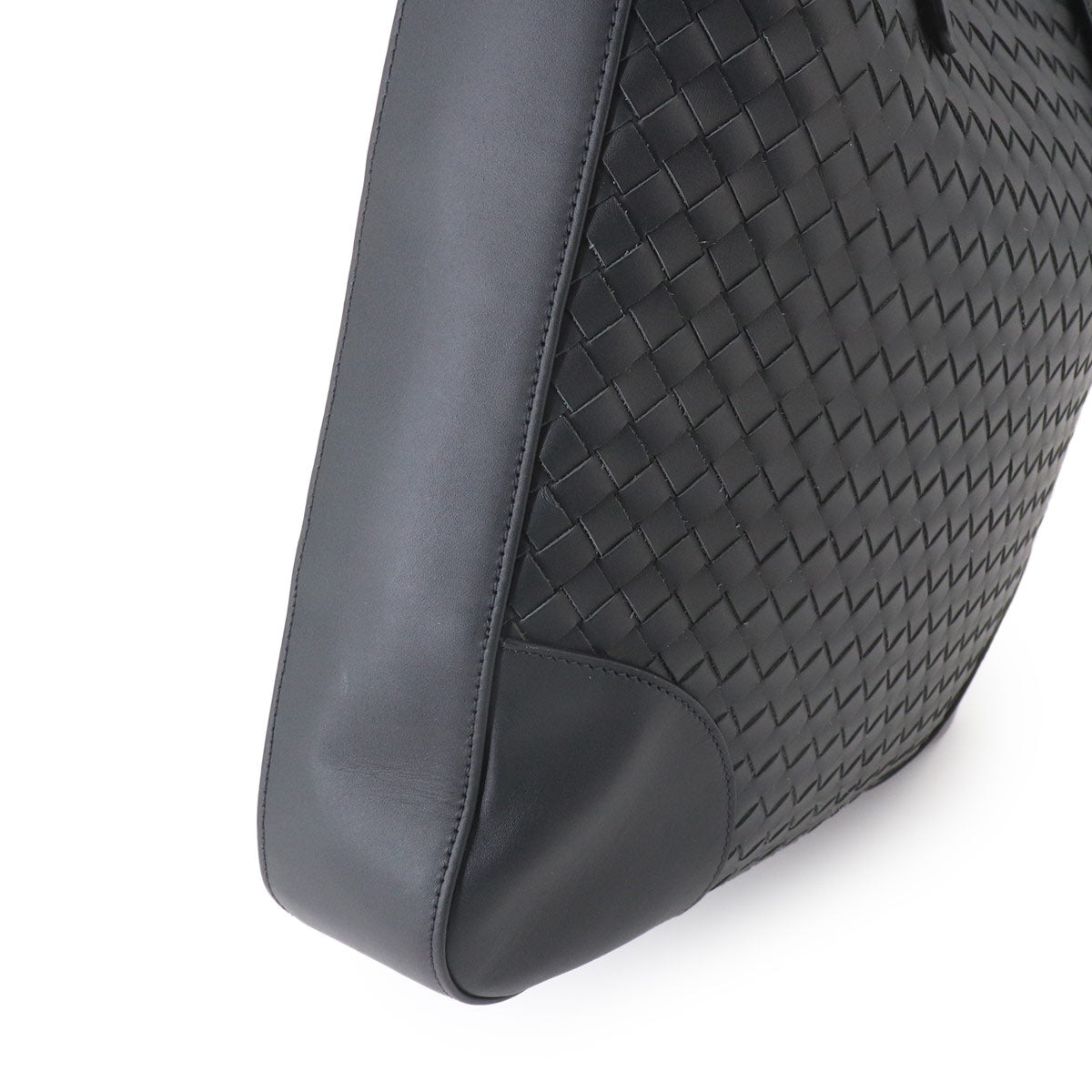 Intrecciato VN Acatre Tote Bag Leather Dark gray