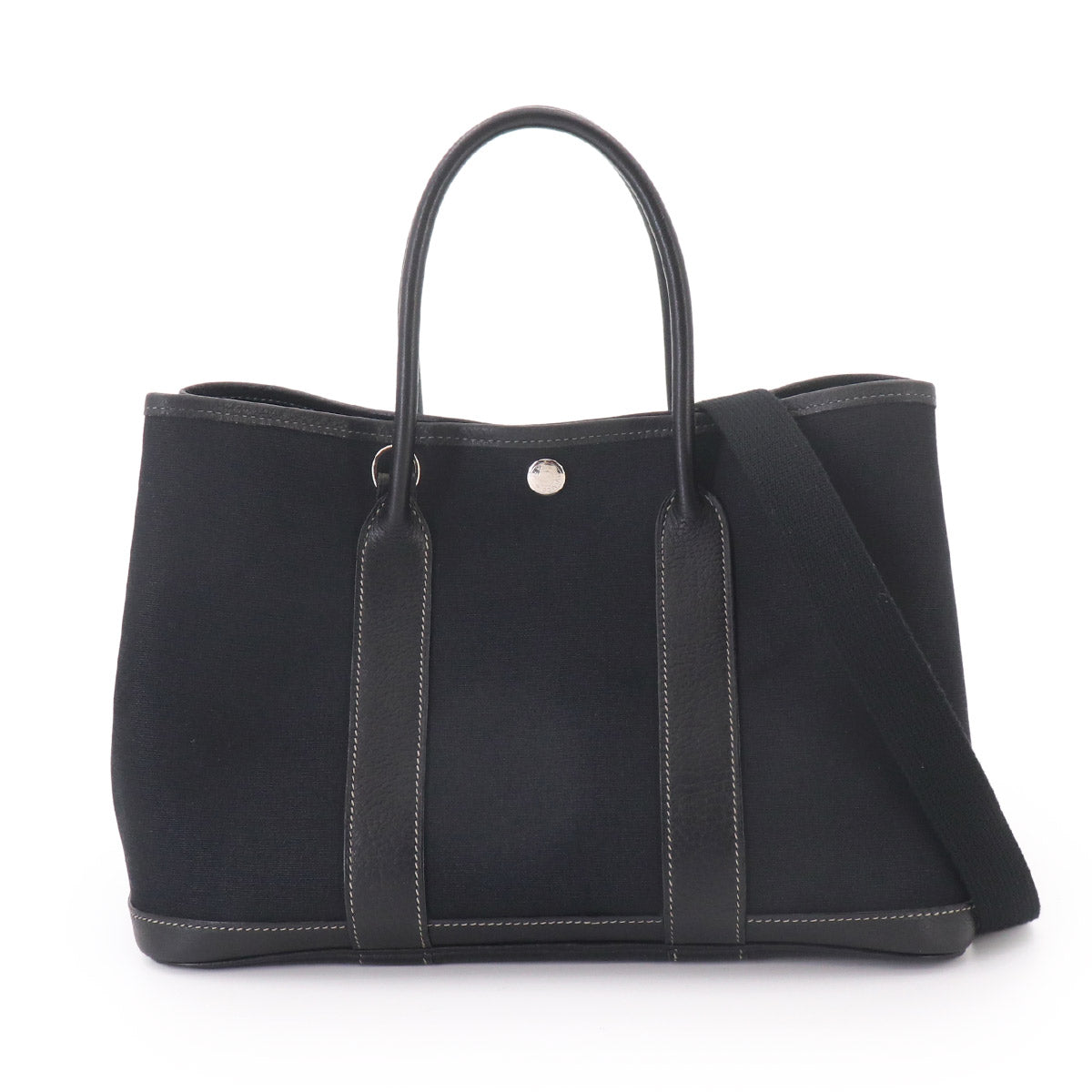 Garden Party TPM 2way Tote Shoulder Bag Toile Officier Black
