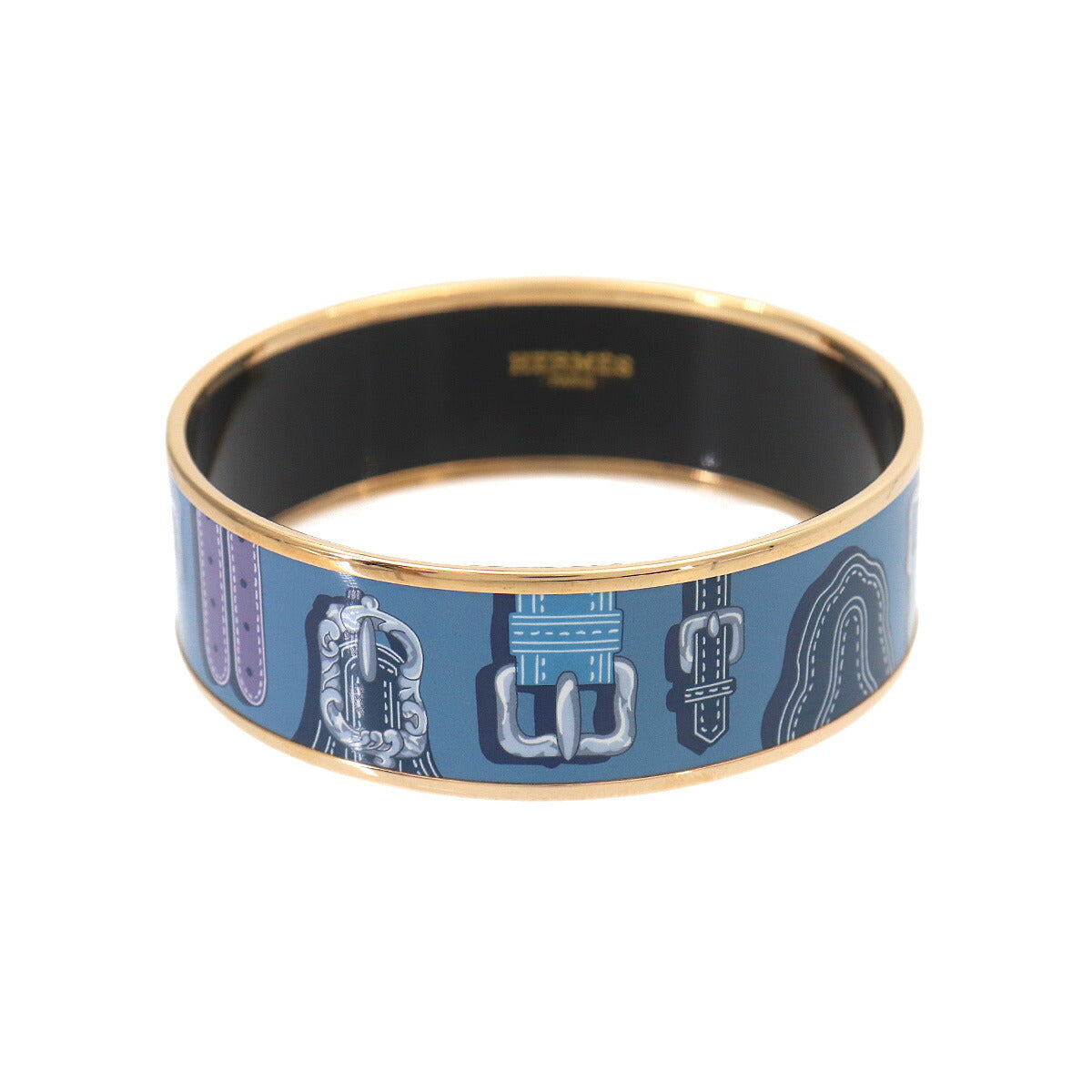Email GM Bracelet Bangle Blue Multicolor Gold Accessory