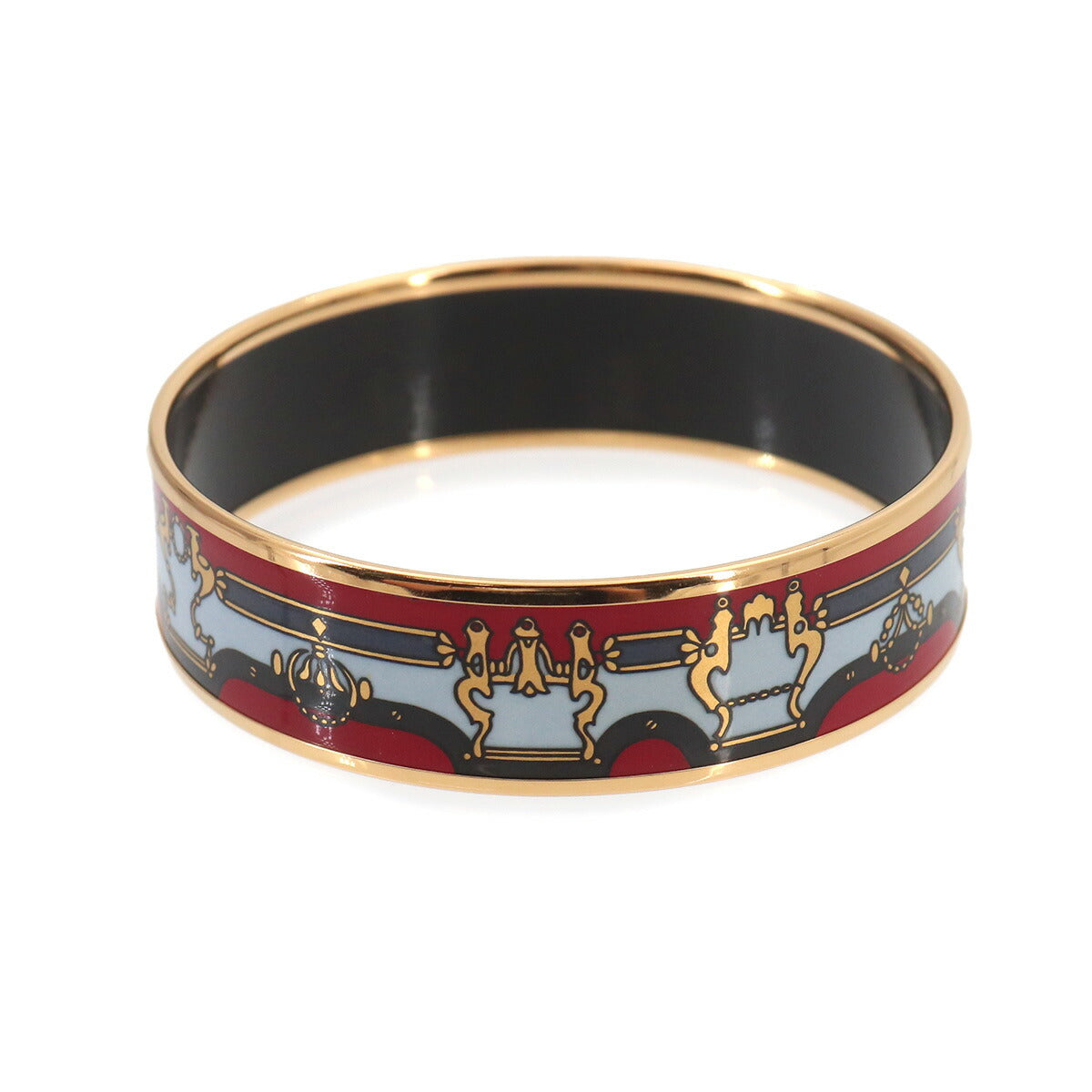 Email MM Bracelet Bangle Red Multicolor Gold Accessory