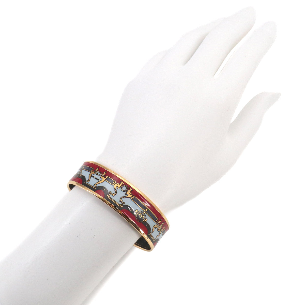Email MM Bracelet Bangle Red Multicolor Gold Accessory
