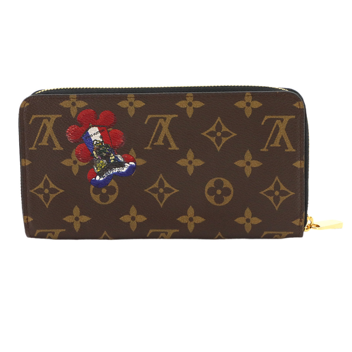 Monogram Zippy Wallet Long kabuki Daruma M67249
