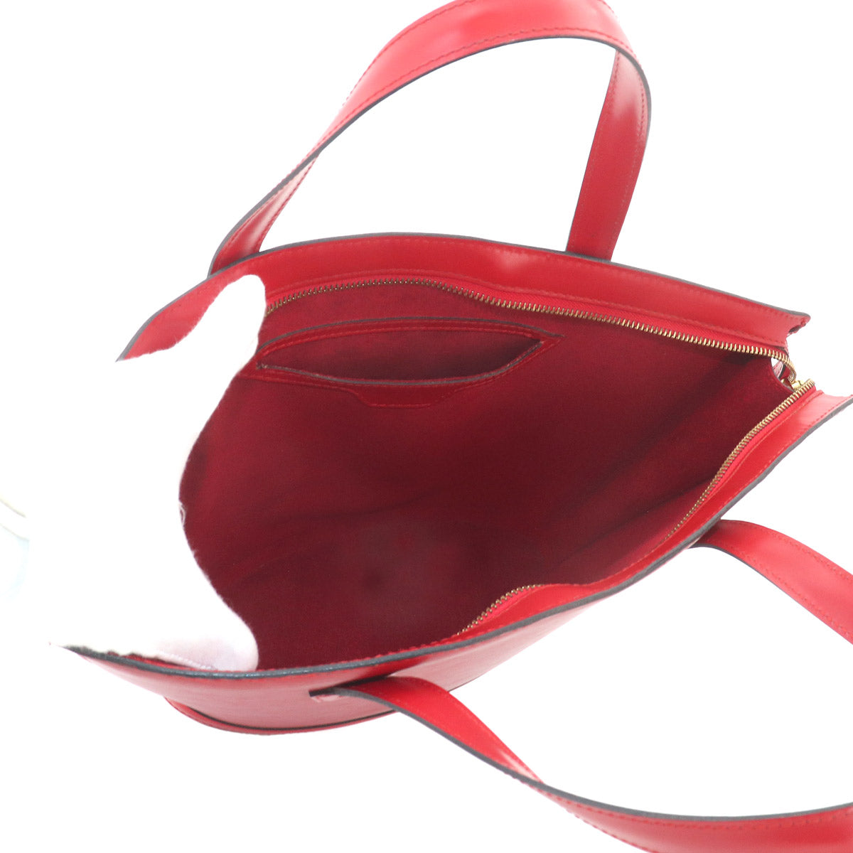 Epi Sunjack Tote Bag Leather Castilian Red M52277 Purse