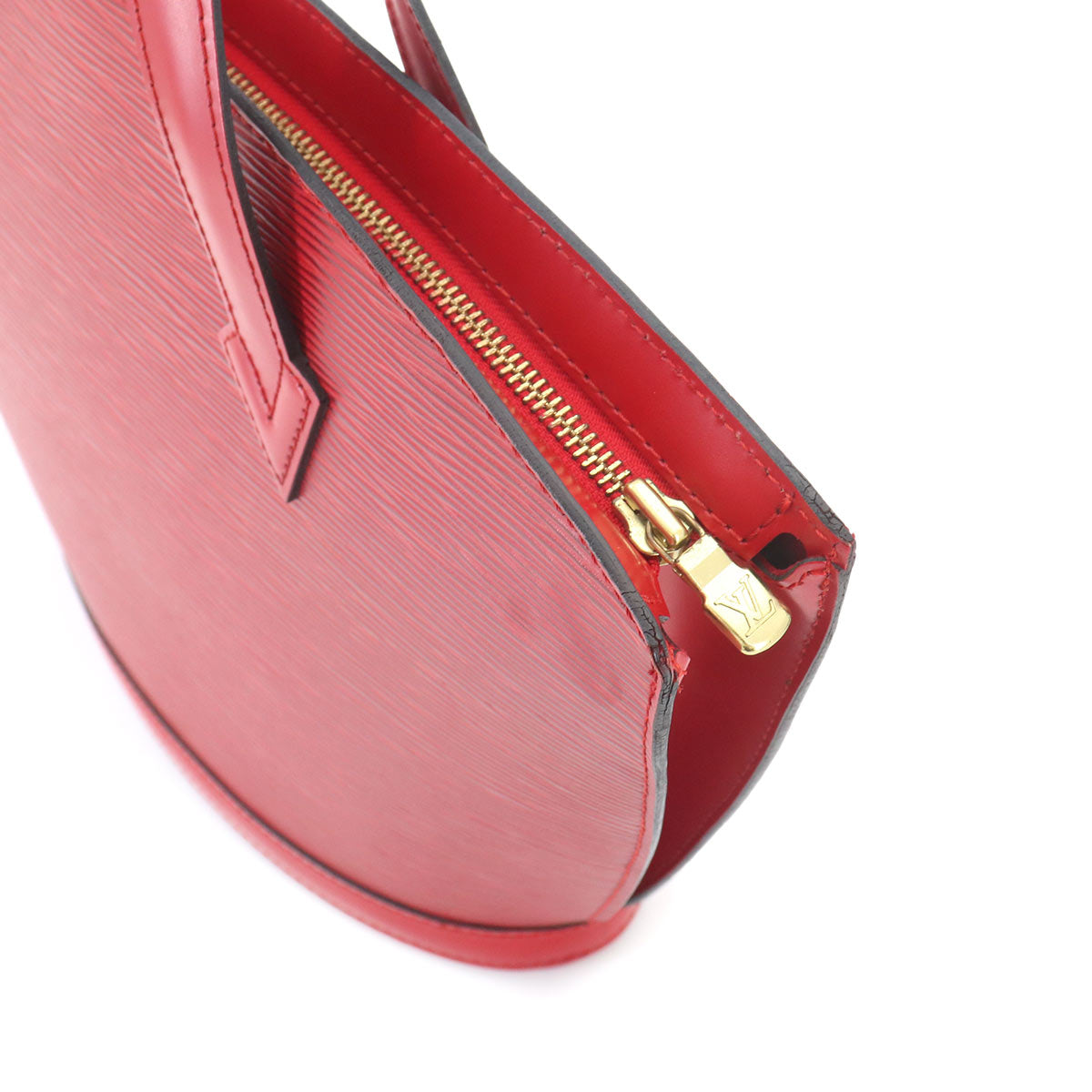 Epi Sunjack Tote Bag Leather Castilian Red M52277 Purse