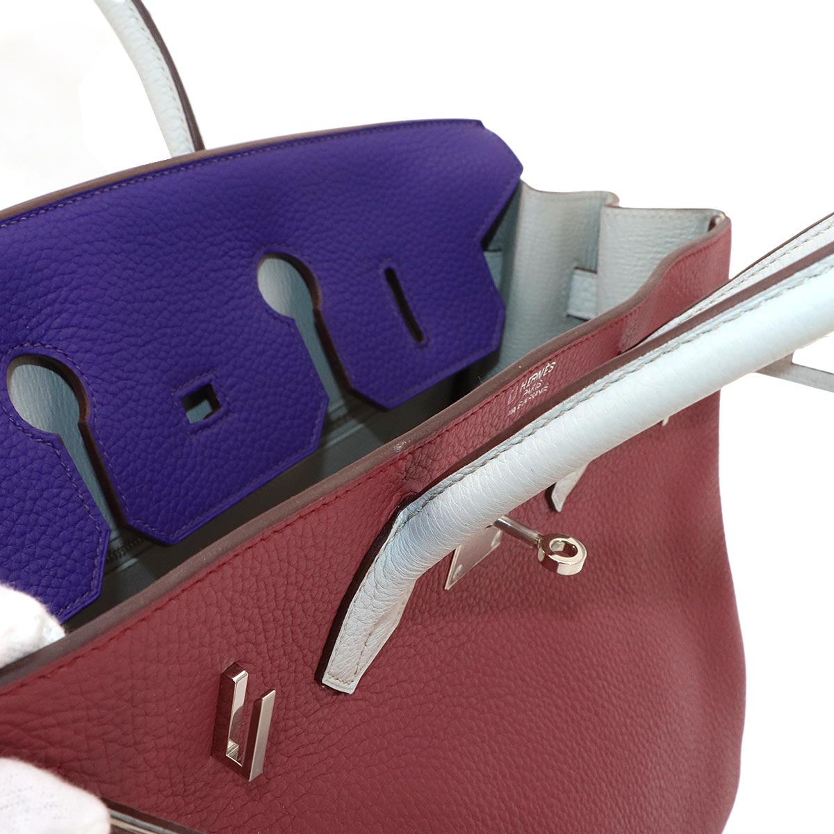 Birkin 35 Personal SPO Veau Togo Bois de Rose Iris Hand Bag