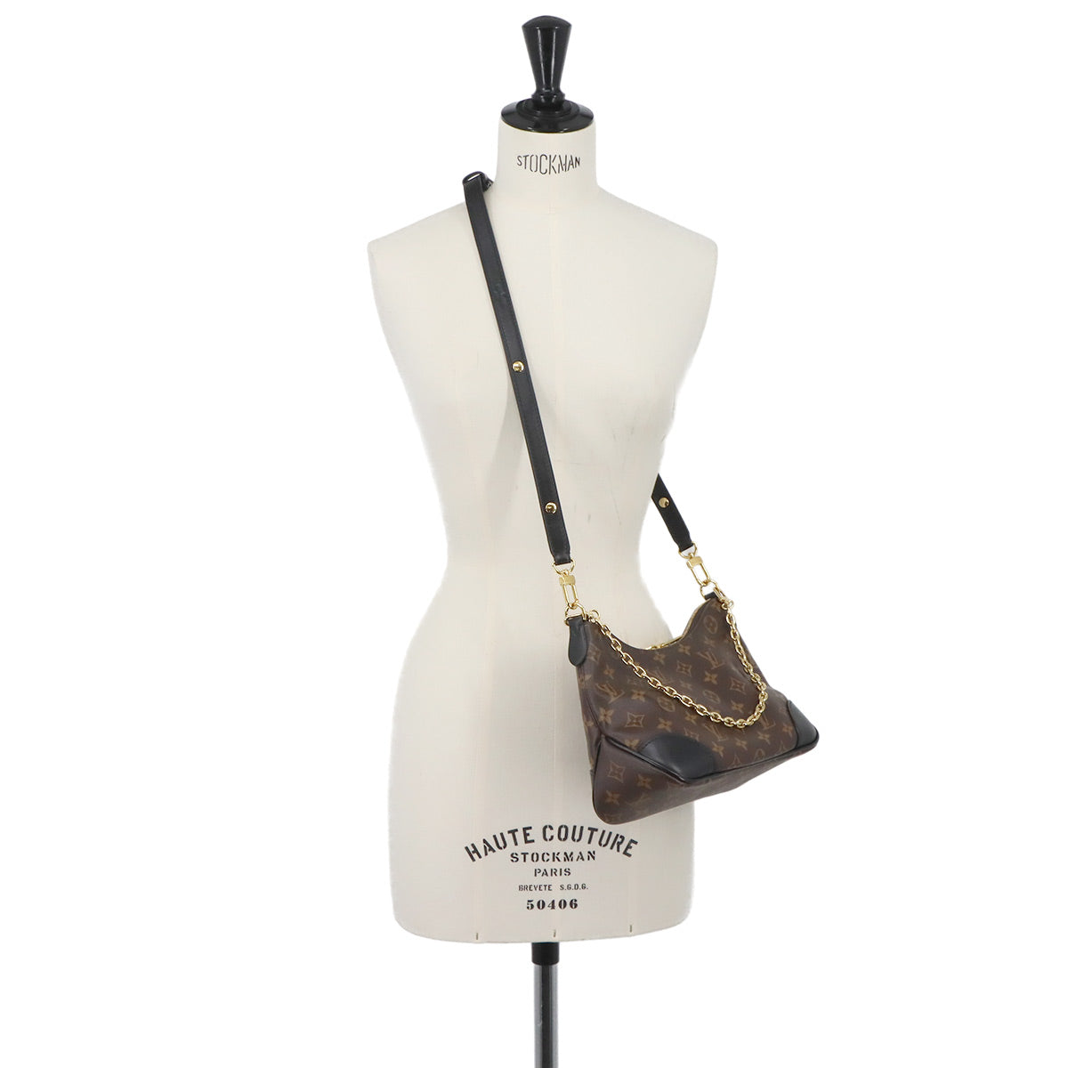 Monogram Boulogne PM 2way Shoulder Bag Black M45832