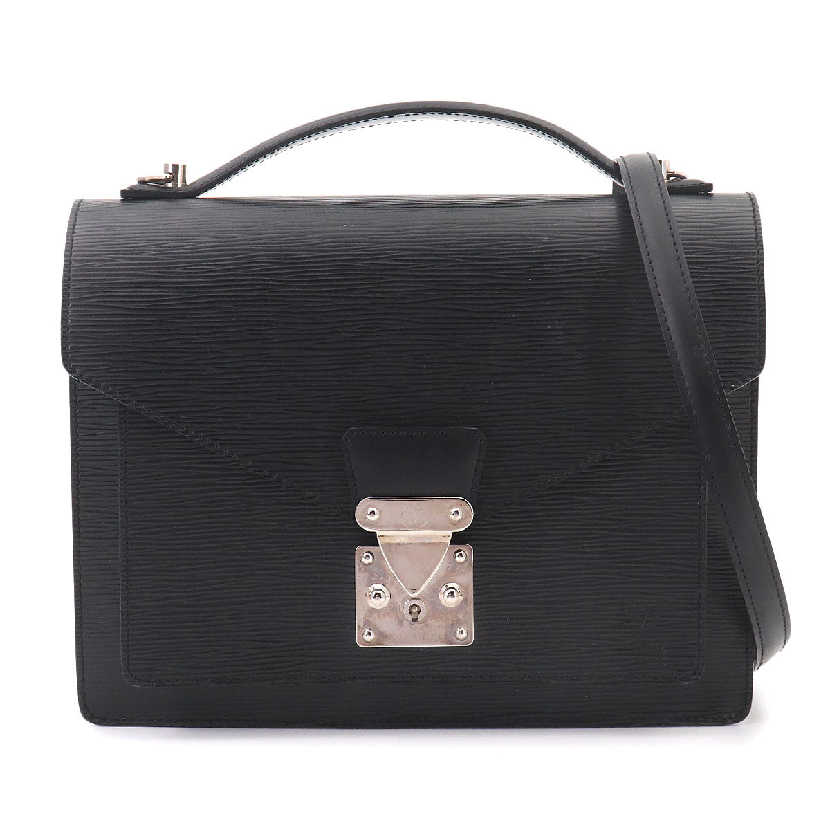 Epi Monceau 2way Hand Shoulder Bag Leather Noir M52792