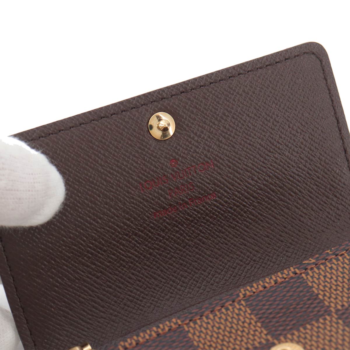 Damier 6 Key Holder Ebene Brown N62630
