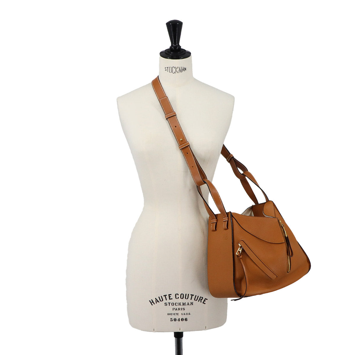 Hammock Small Hand Shoulder Bag Leather Brown Purse