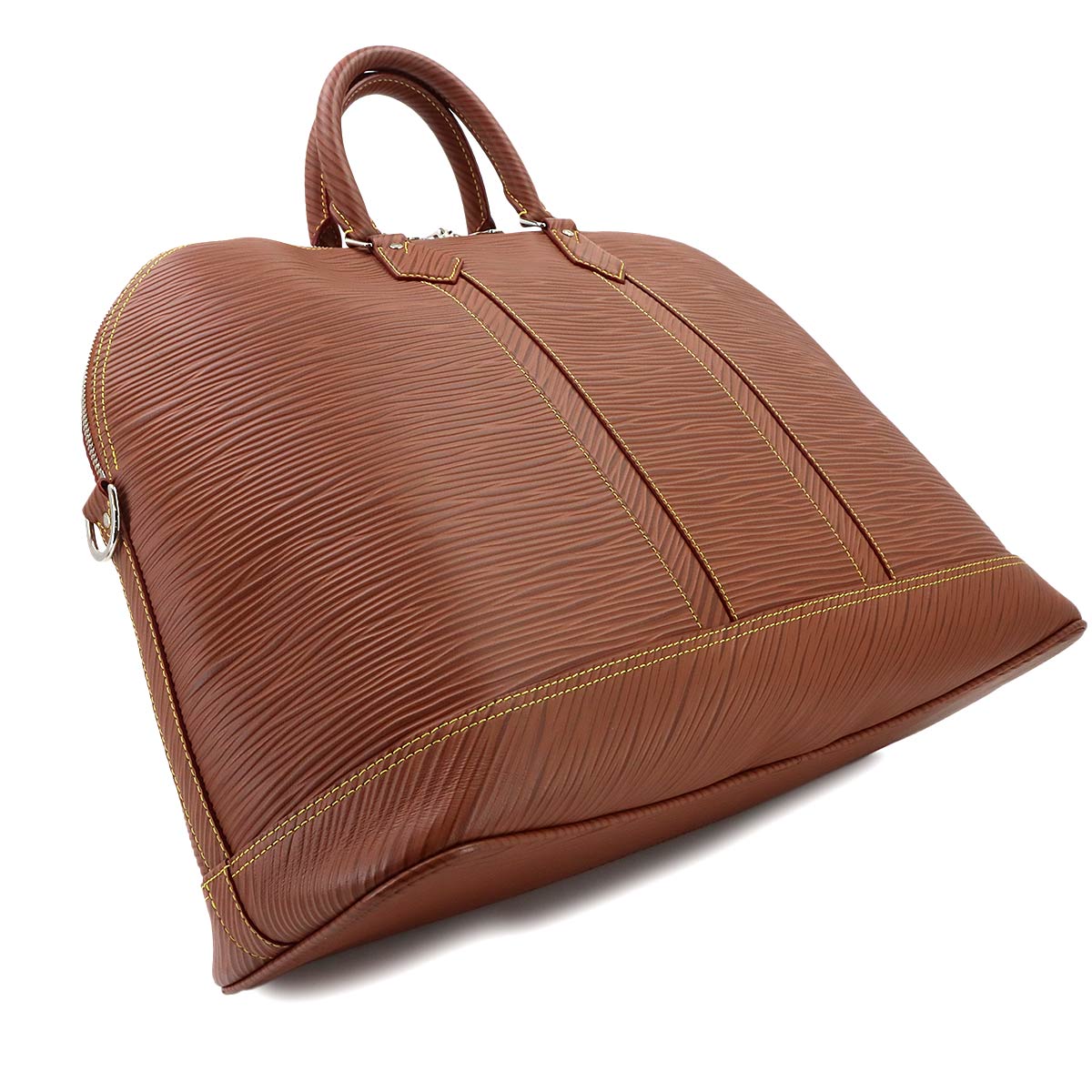 Epi XL Alma Travel GM Hand Shoulder Bag Cognac M23102