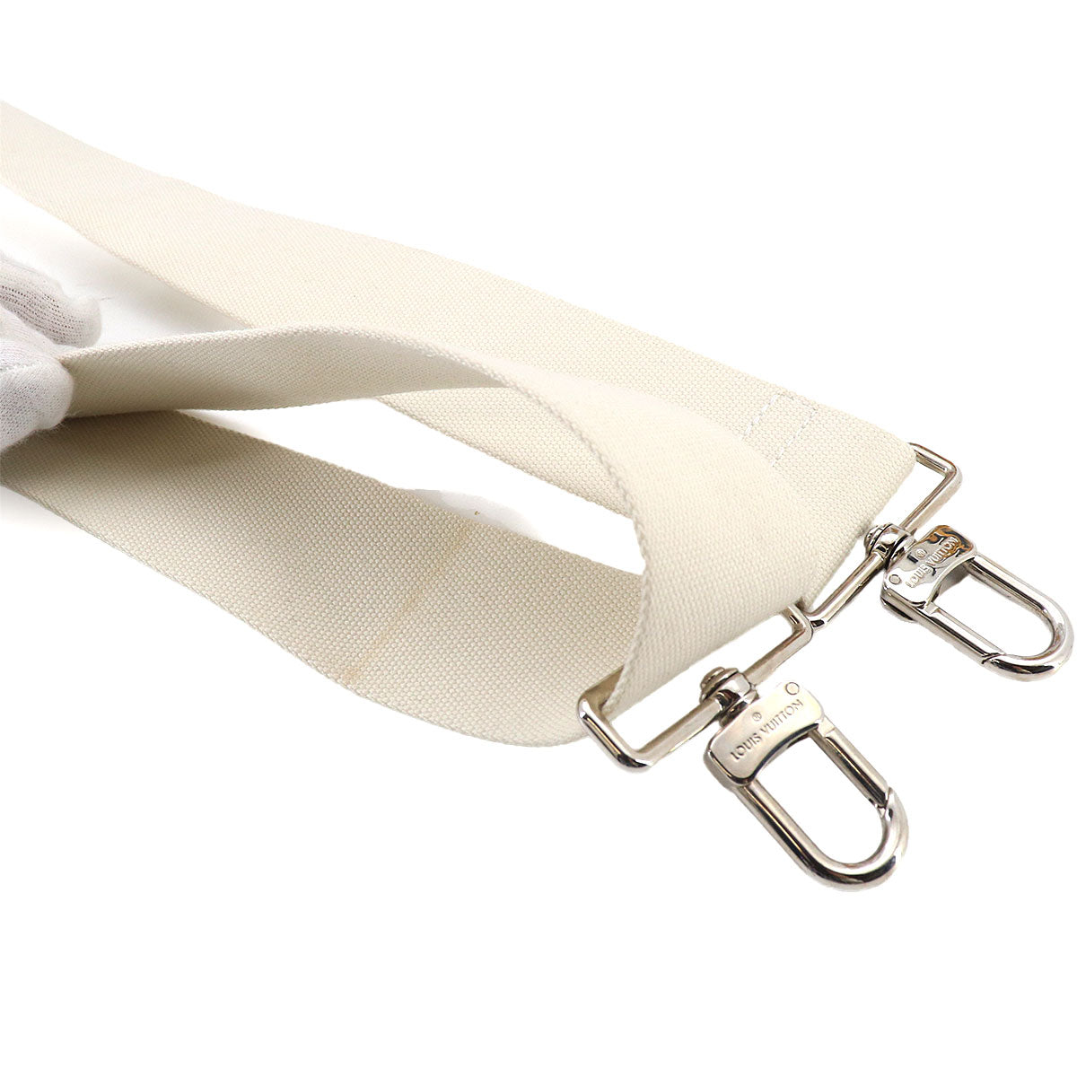 Trolley Tote Shoulder Bag Laether Blanc M59366 NIGO