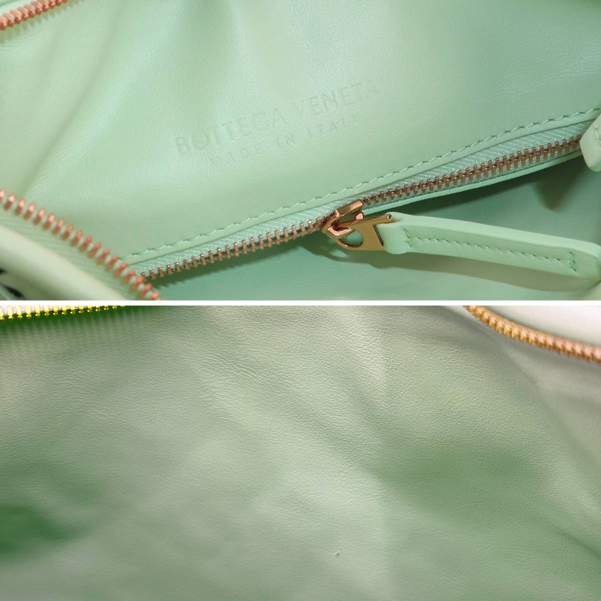 Intrecciato Medium Gemelli Shoulder Bag Leather Green