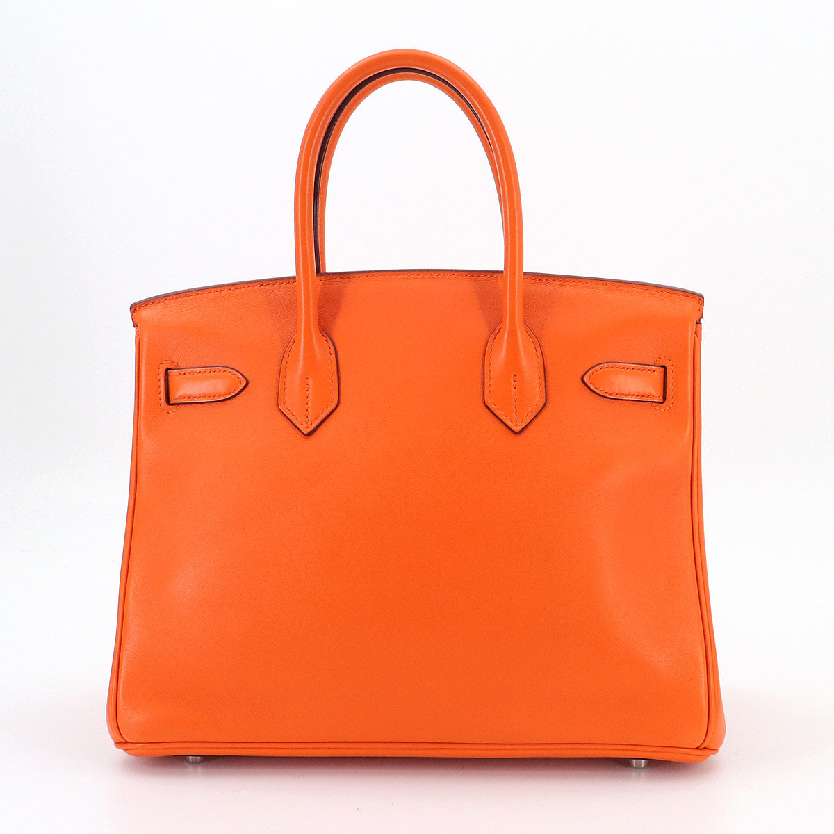 Birkin 30 Veau Swift Orange Hand Bag Purse