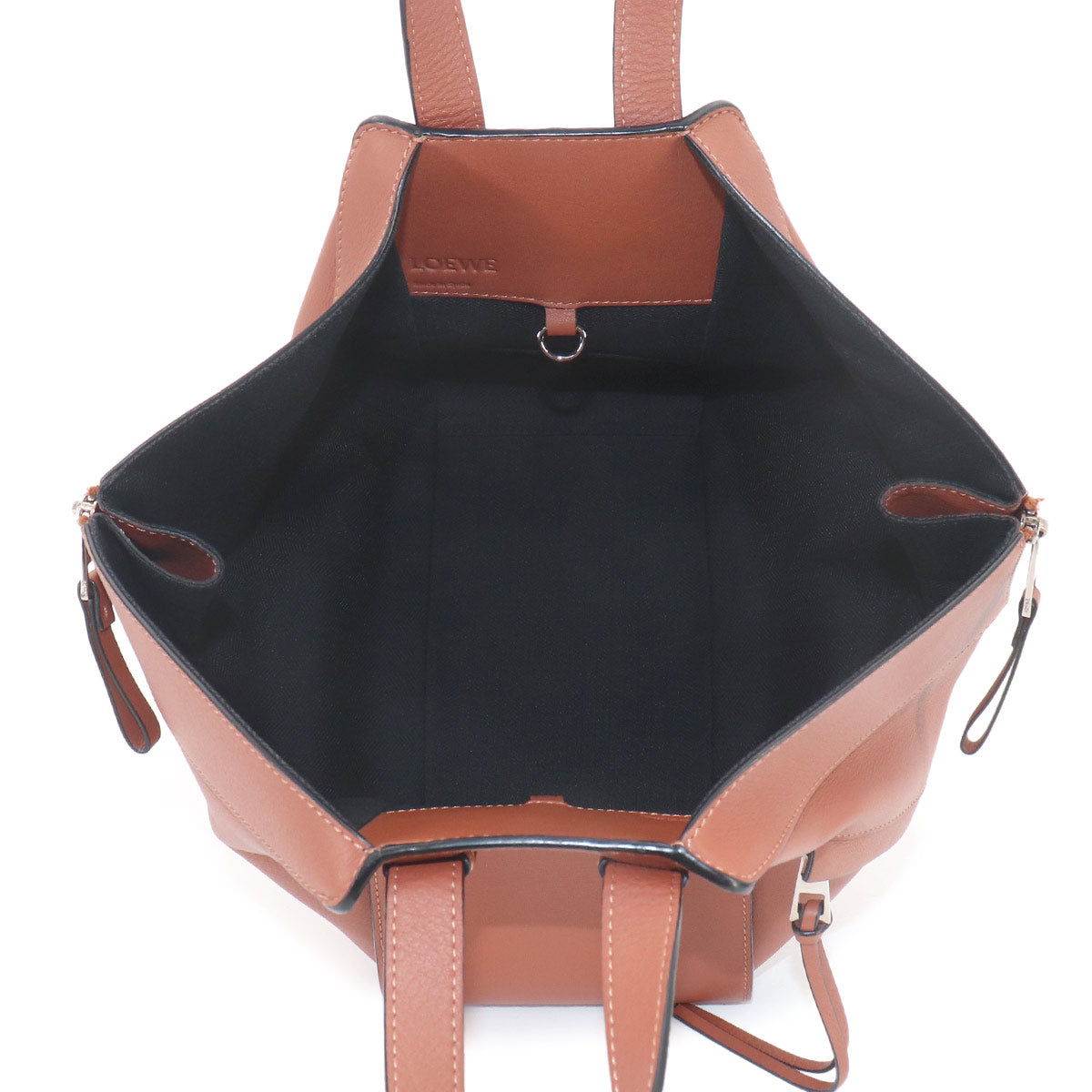Hammock Small Hand Shoulder Bag Leather Brown Purse