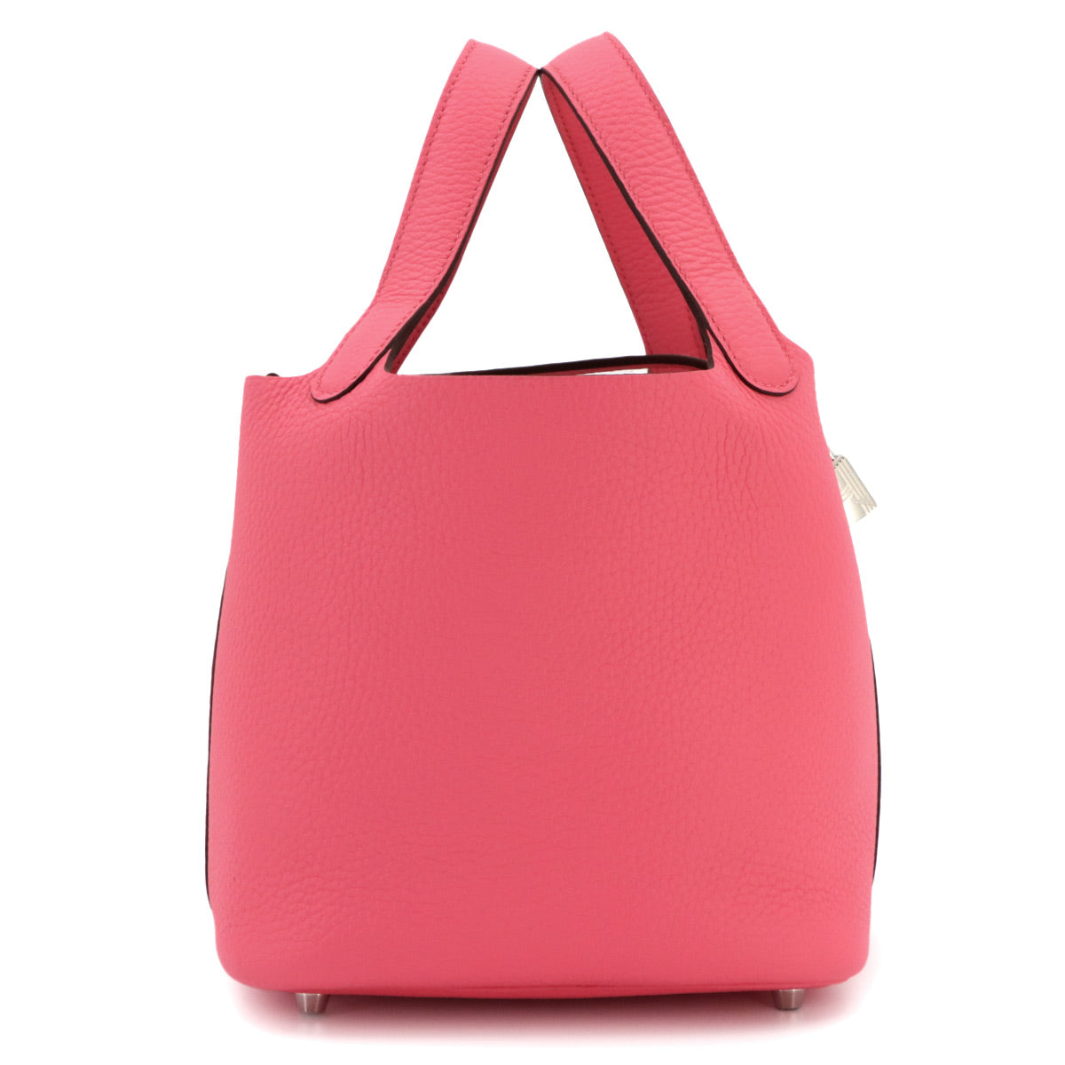 Picotin Lock PM Hand Bag Taurillon Clemence Rose Azalee