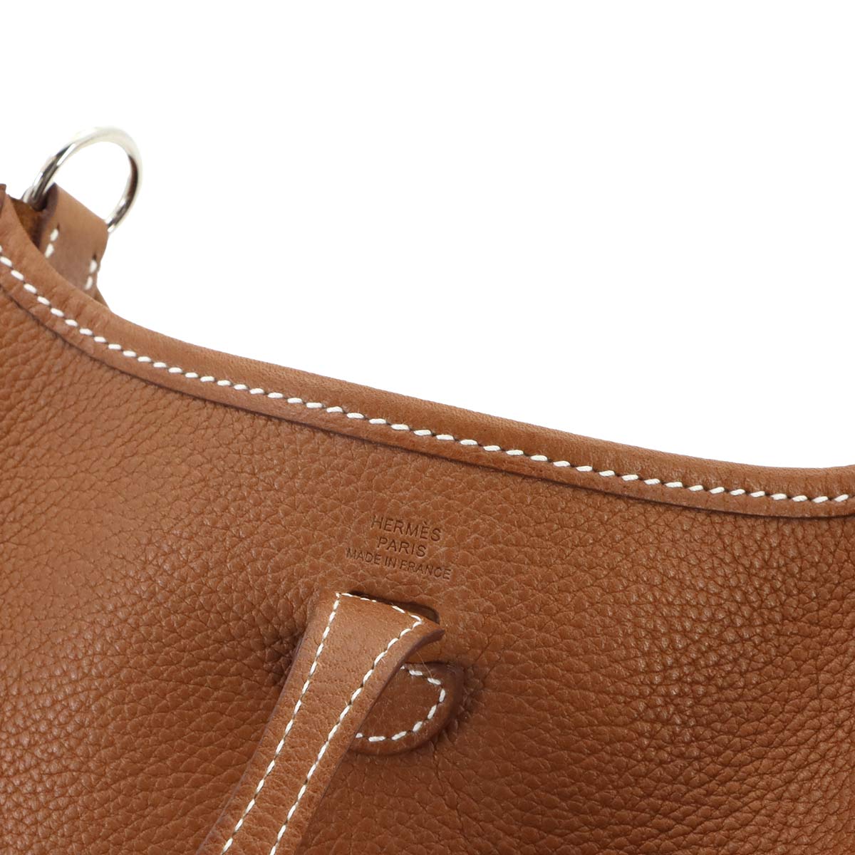 Evelyne Amazone TPM Shoulder Bag Barenia Faubourg Fauve