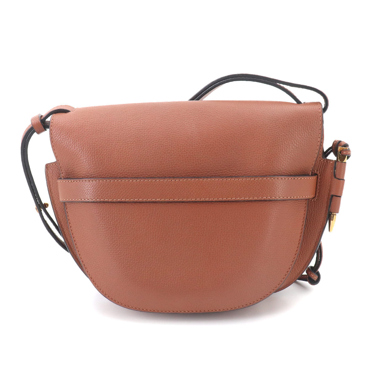 Gate Bag Small Shoulder Bag Leather Tan Brown Purse