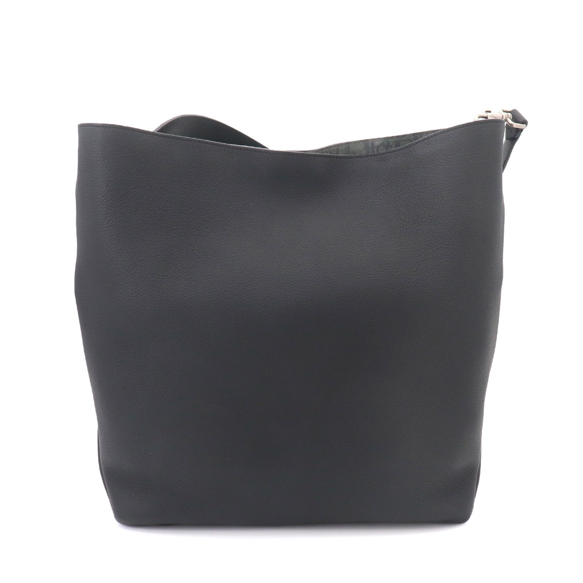Safari Tote Bag Leather Black 1ESSH187UMJ Purse