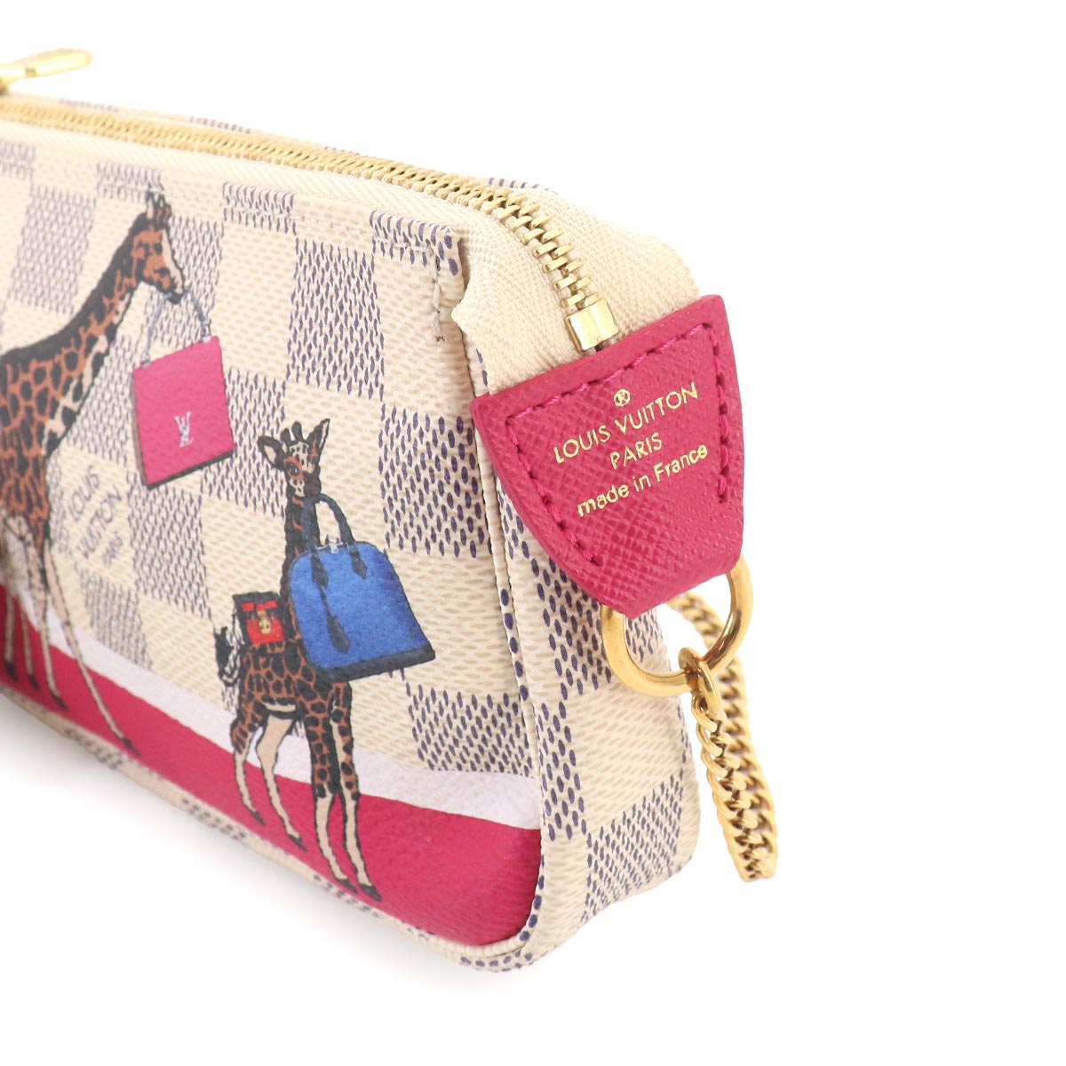 Damier Azur Mini Pochette Accessoires Hand Bag N62200