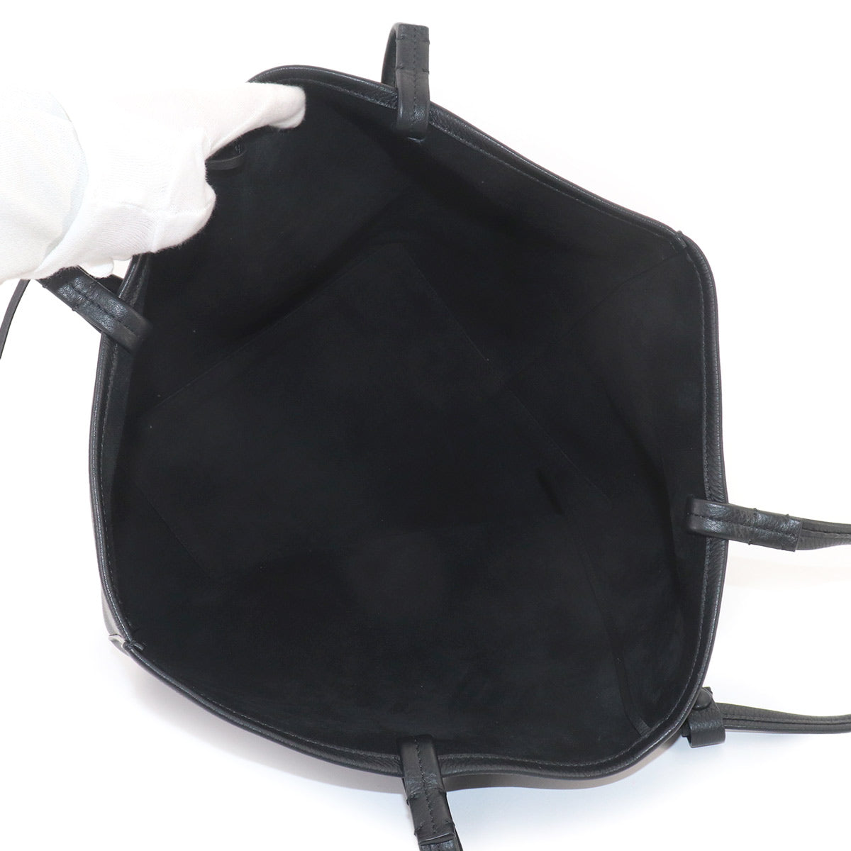 Park Tote Three Tote Bag Leather Black W1272L129 Purse