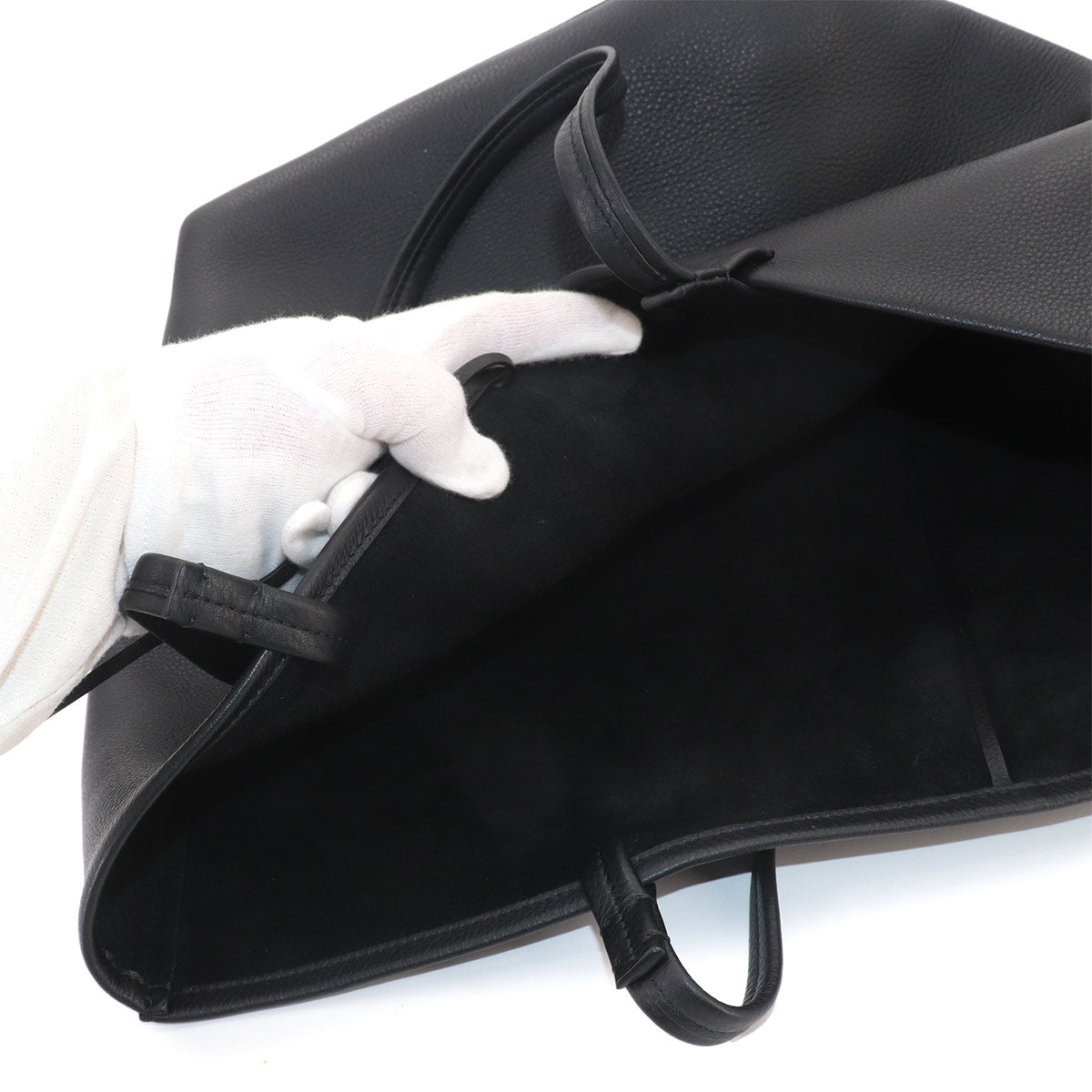 Park Tote Three Tote Bag Leather Black W1272L129 Purse