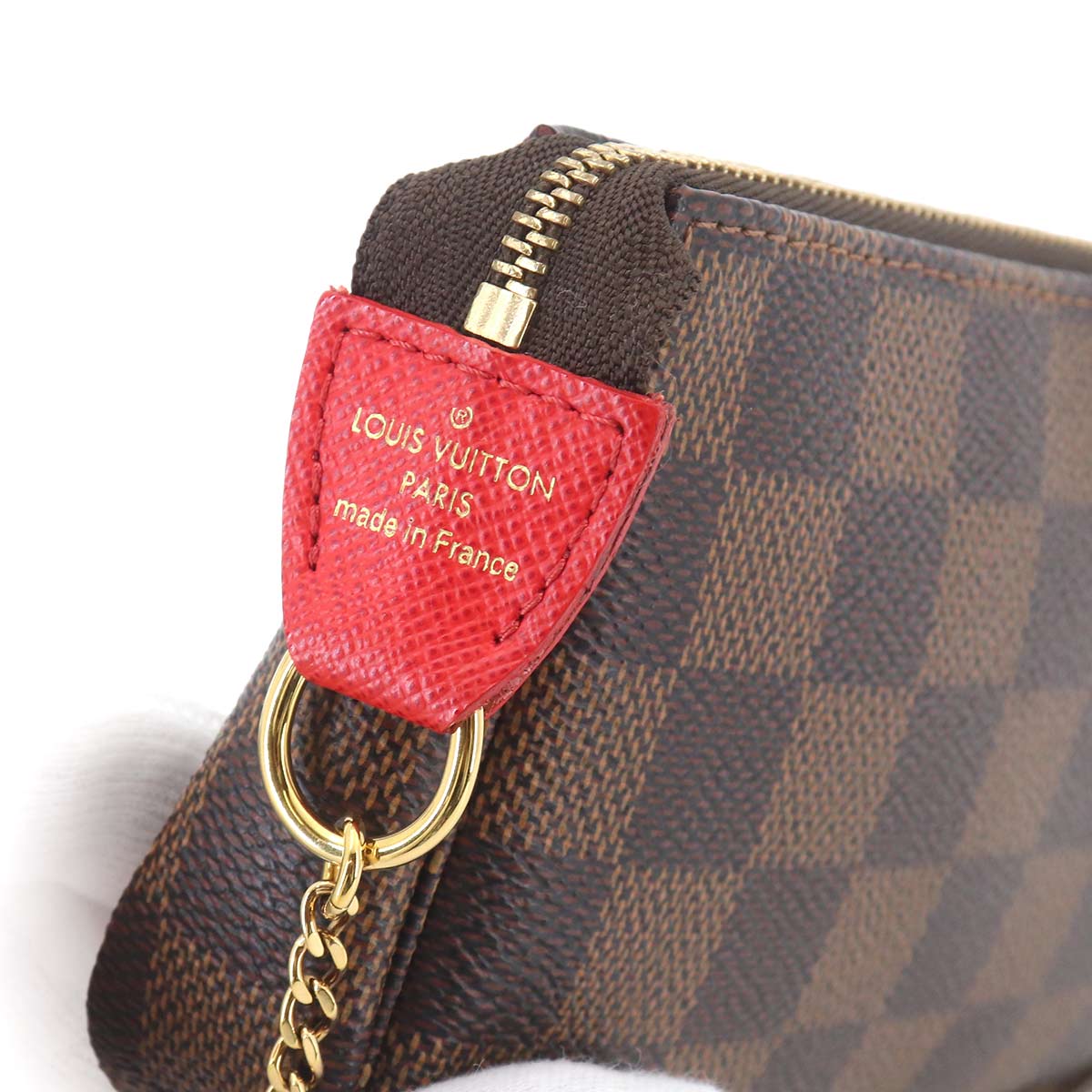 Vivienne Damier Mini Pochette Accessoires Hand Bag