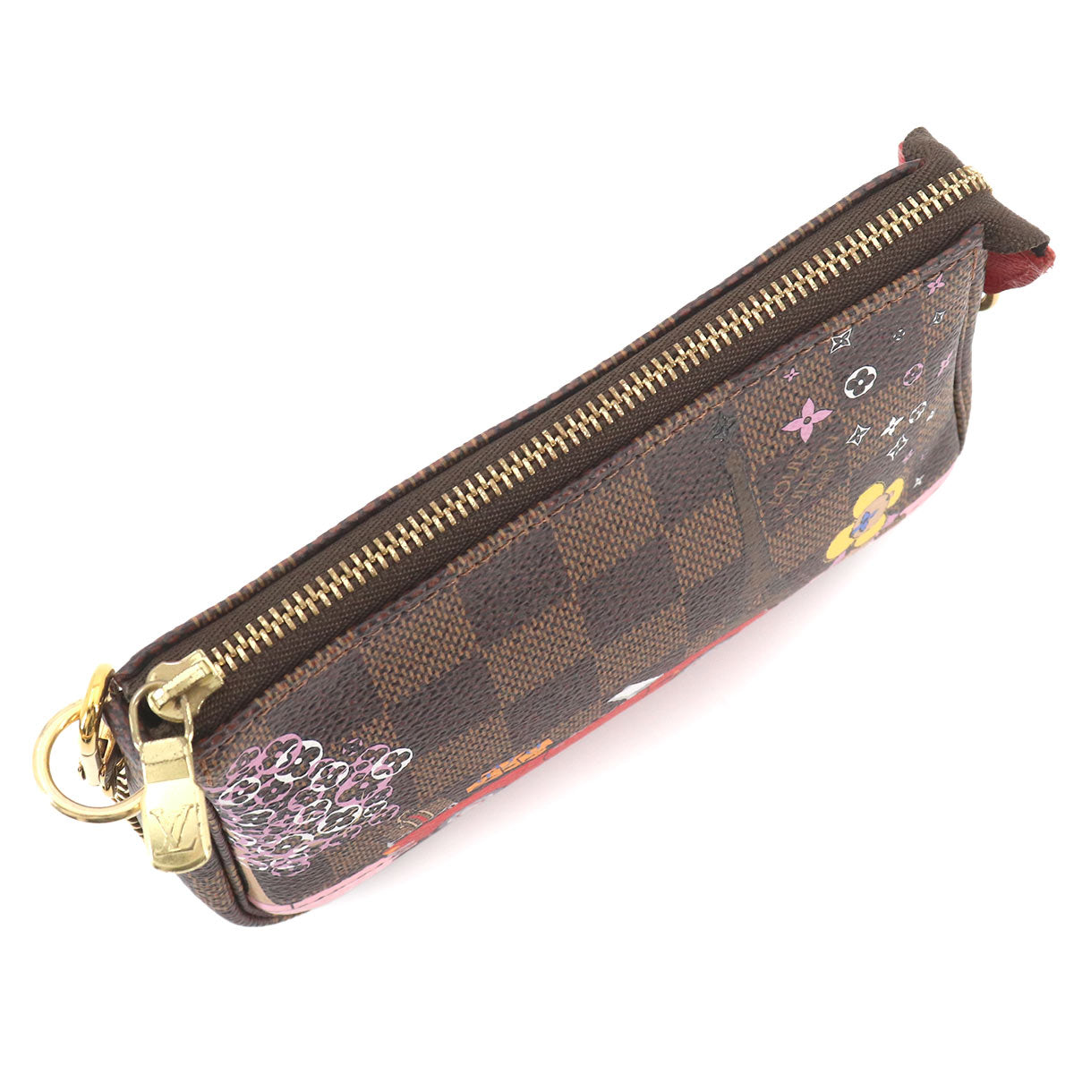 Vivienne Damier Mini Pochette Accessoires Hand Bag