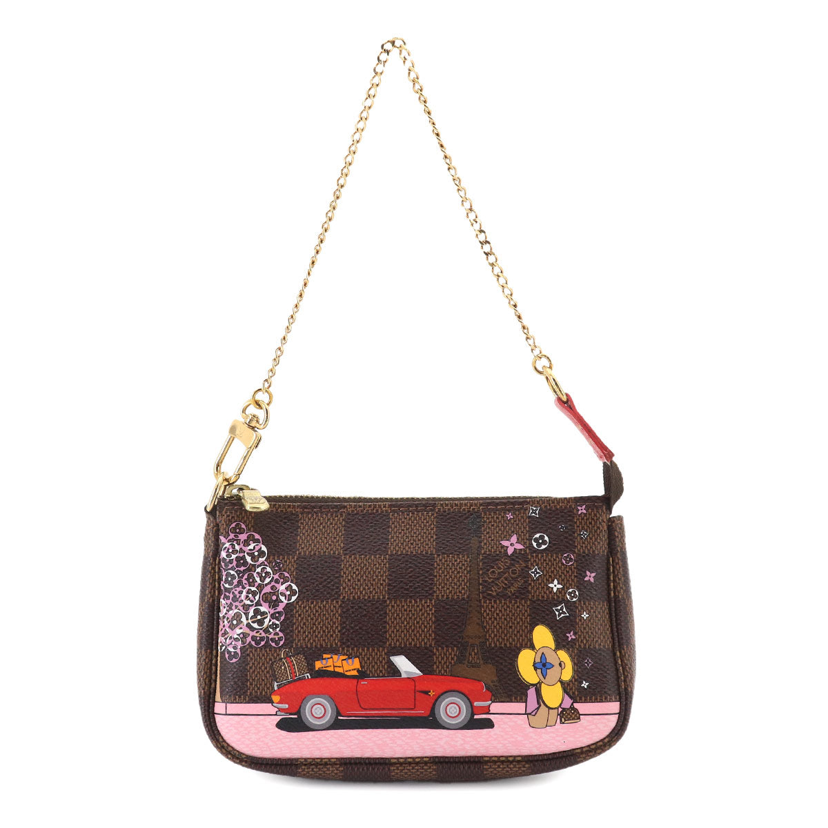 Vivienne Damier Mini Pochette Accessoires Hand Bag