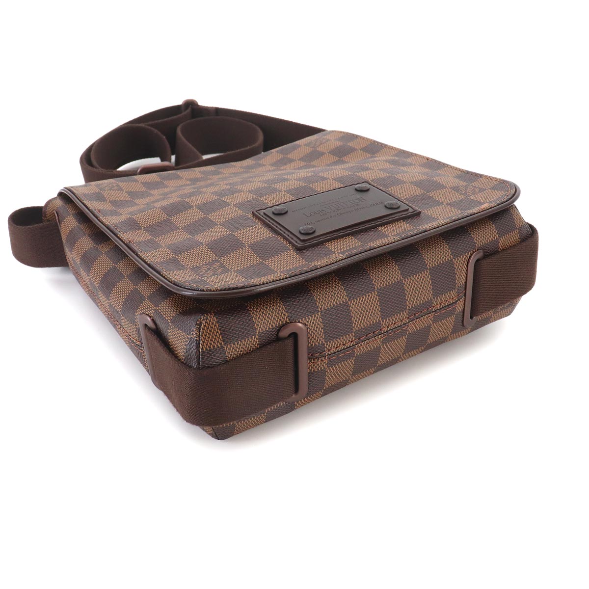 Damier Brooklyn PM Shoulder Bag Ebene N51210 Purse