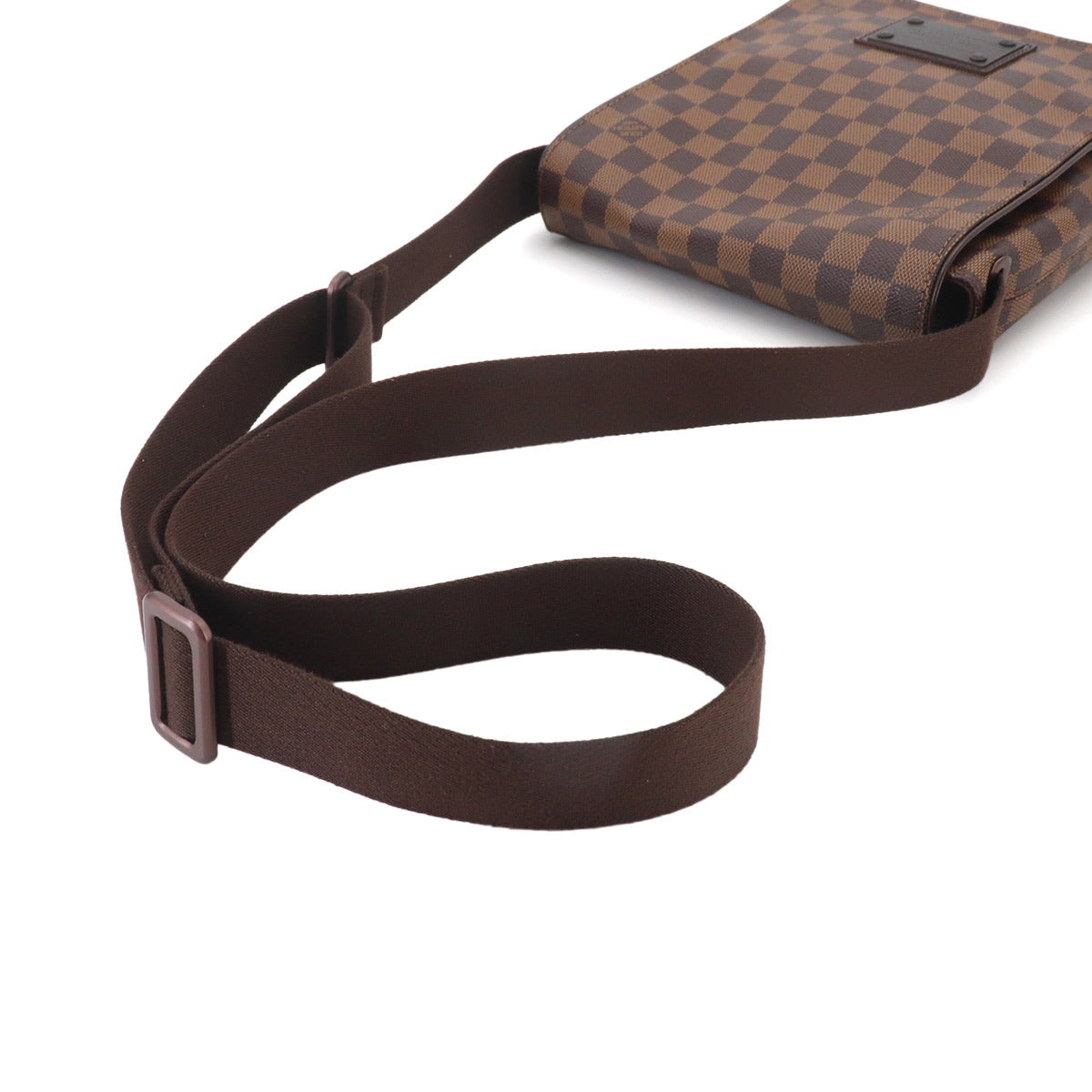Damier Brooklyn PM Shoulder Bag Ebene N51210 Purse