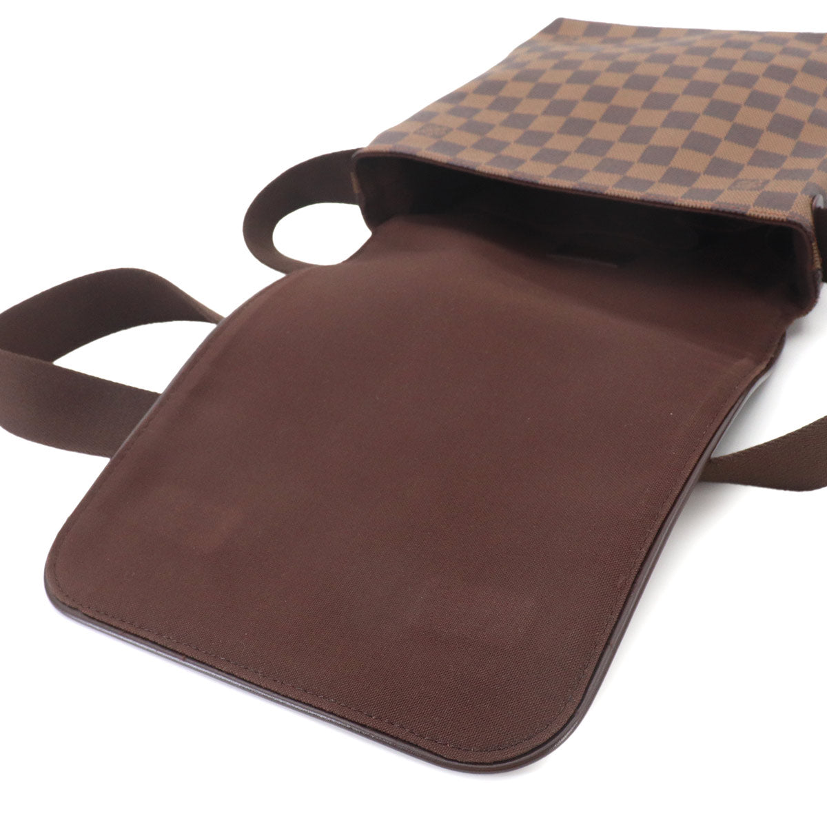 Damier Brooklyn PM Shoulder Bag Ebene N51210 Purse