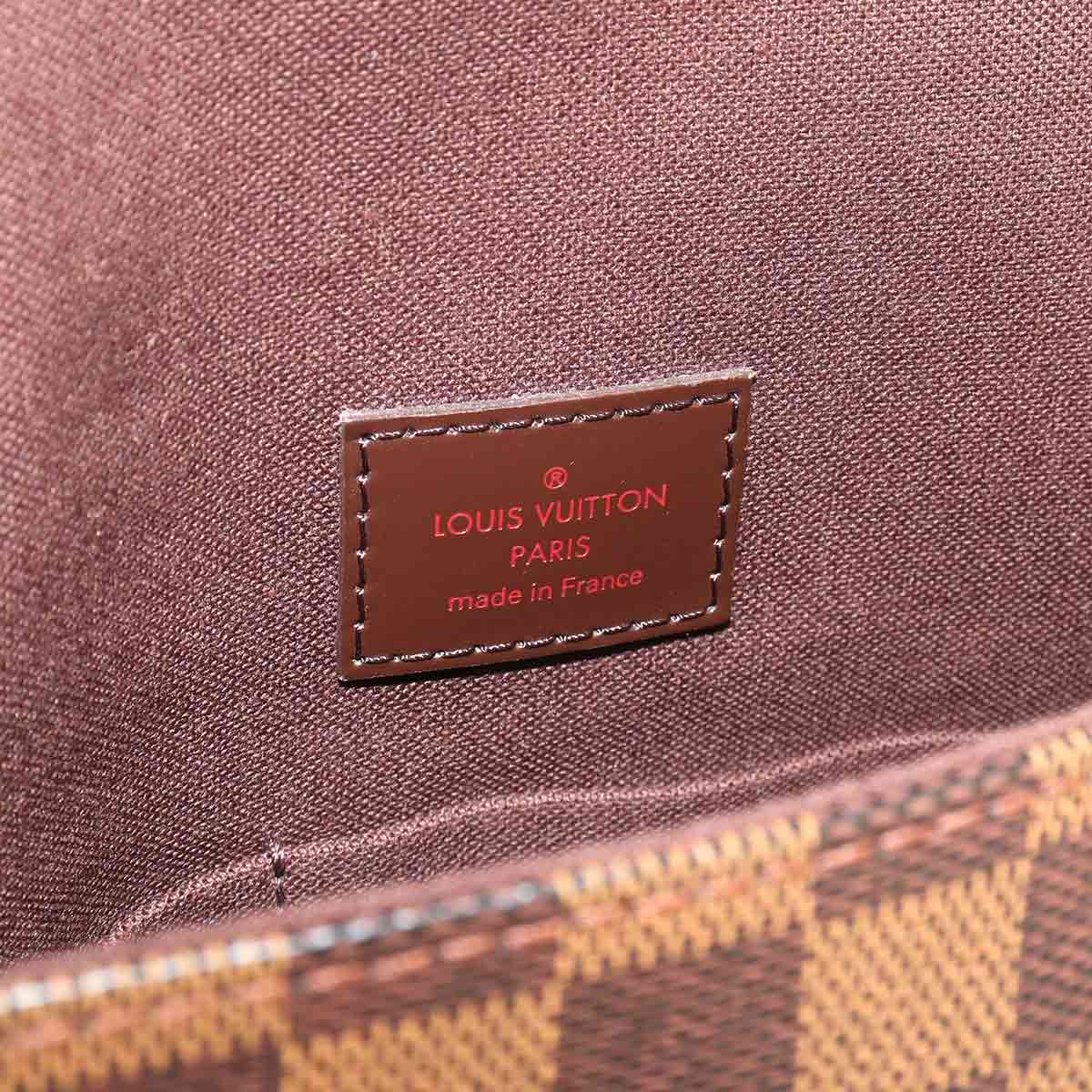 Damier Brooklyn PM Shoulder Bag Ebene N51210 Purse