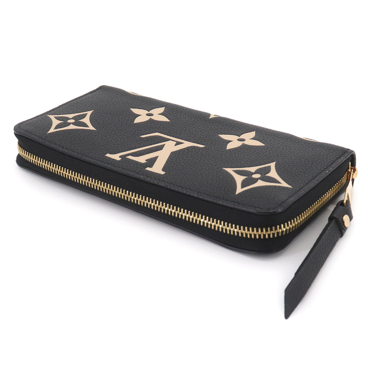 Bicolor Monogram Empreinte Zippy Wallet Leather M80481
