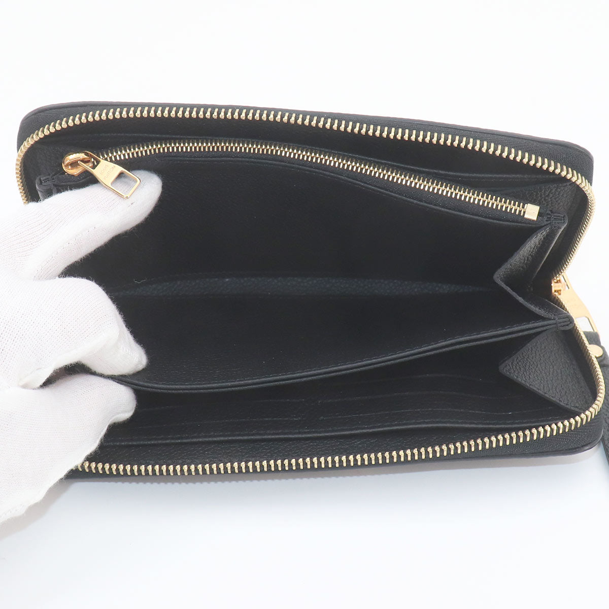 Bicolor Monogram Empreinte Zippy Wallet Leather M80481