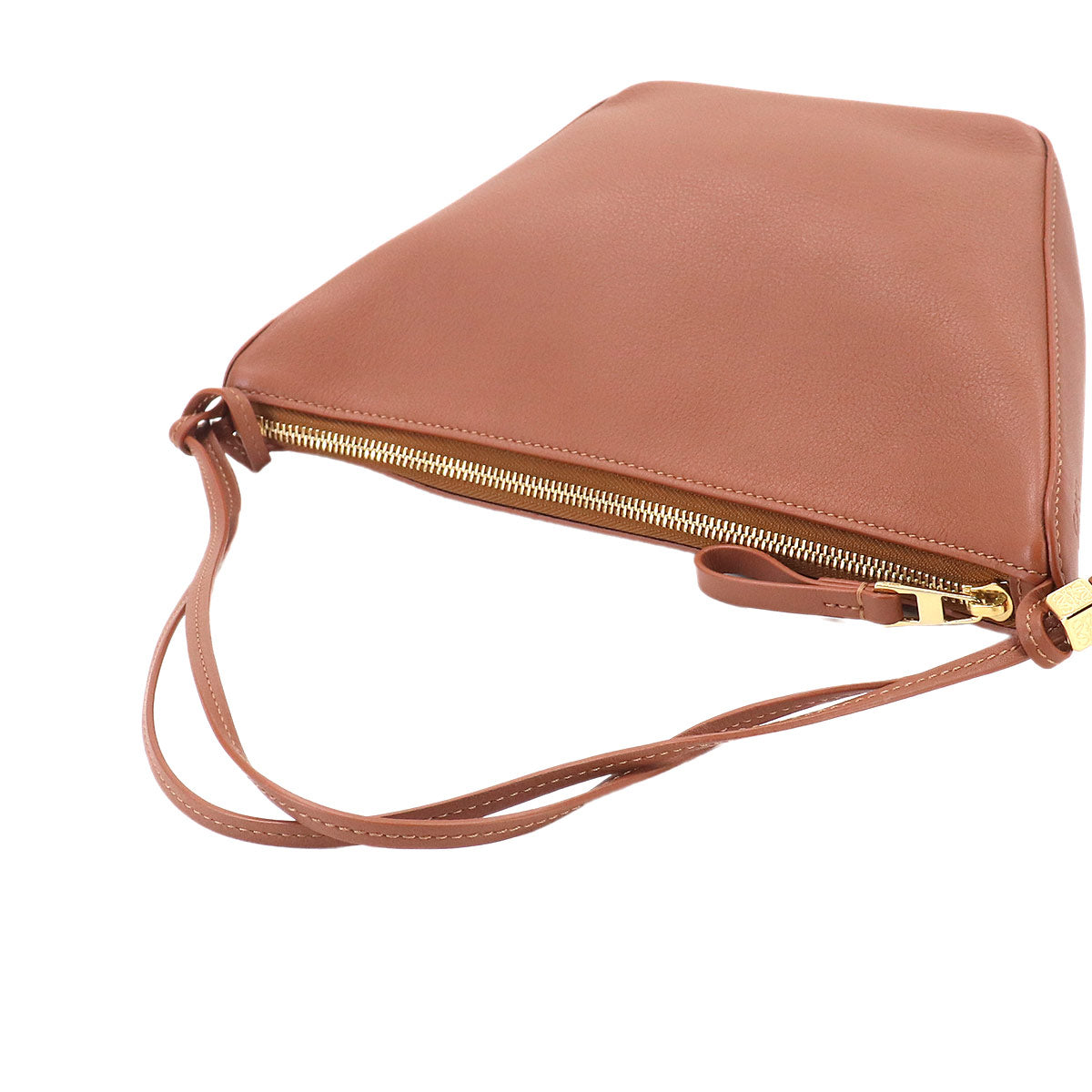 Hammock Hobo Bag Shoulder Bag Mini Leather Tan Brown A538G13X01
