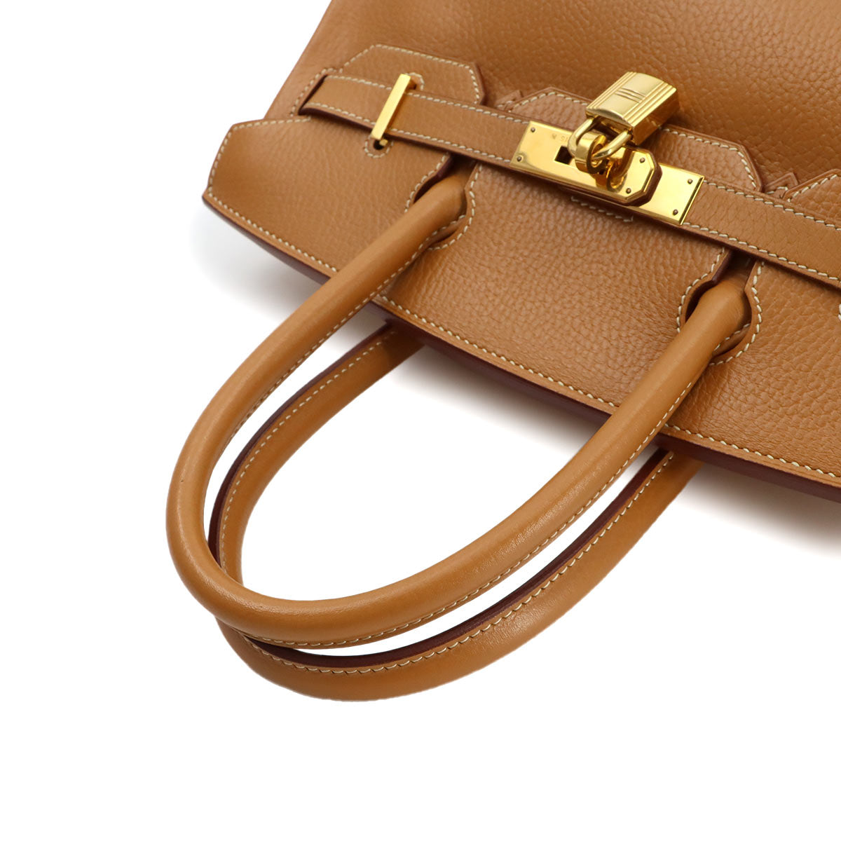 Birkin 30 Ardennes Natural Hand Bag Purse