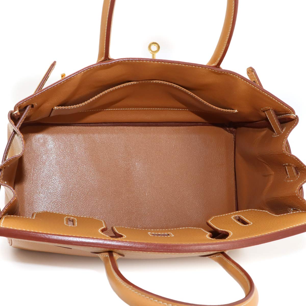 Birkin 30 Ardennes Natural Hand Bag Purse