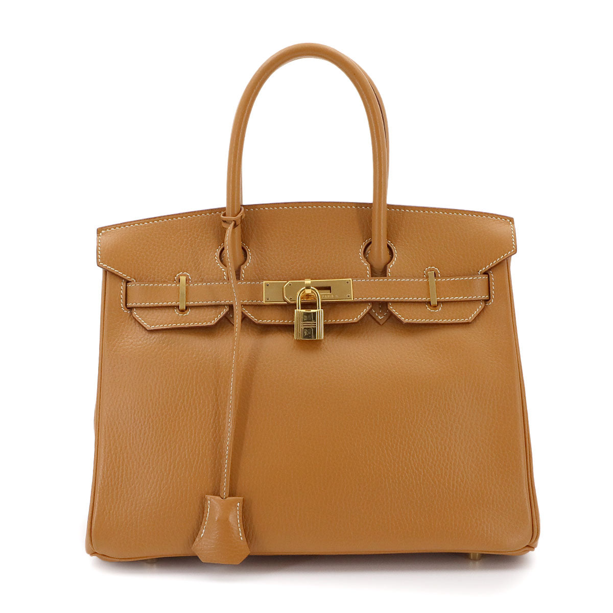 Birkin 30 Ardennes Natural Hand Bag Purse