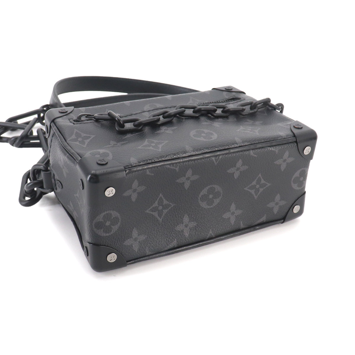 Monogram Eclipse Mini Soft Trunk Shoulder Bag M44735