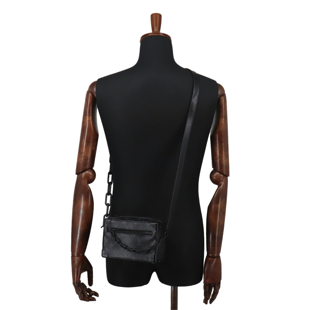 Monogram Eclipse Mini Soft Trunk Shoulder Bag M44735