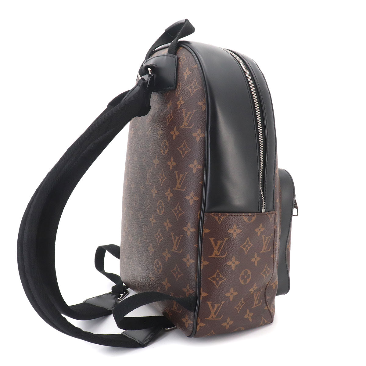 Monogram Macassar Josh Backpack NV Brown Black M45349