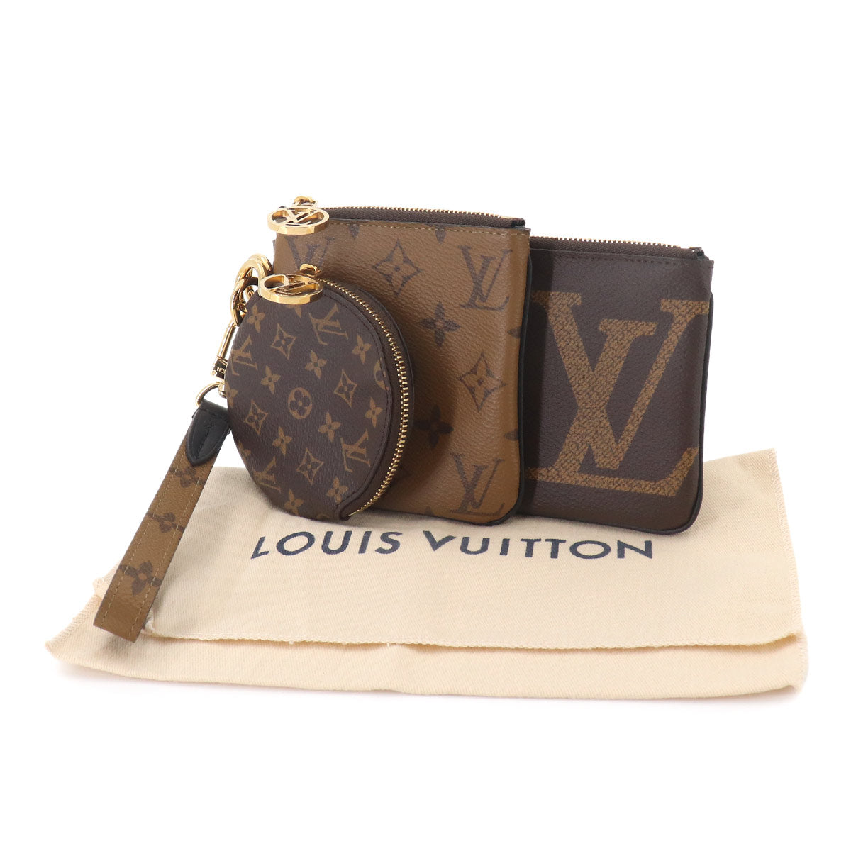 Monogram Giant Pochette Trio Coin Purse M68756 Purse