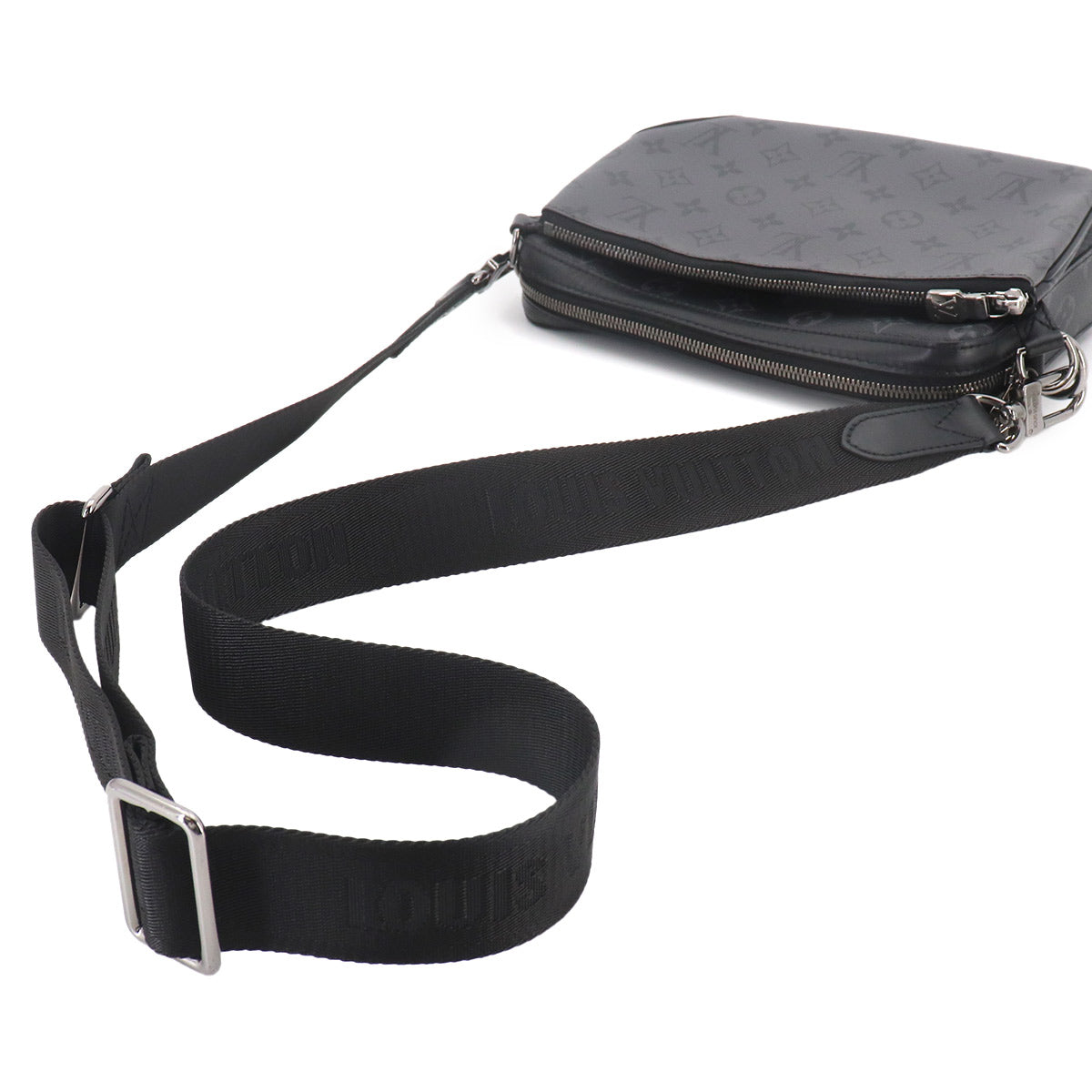 Monogram Eclipse Trio Messenger Shoulder Bag M69443 Purse