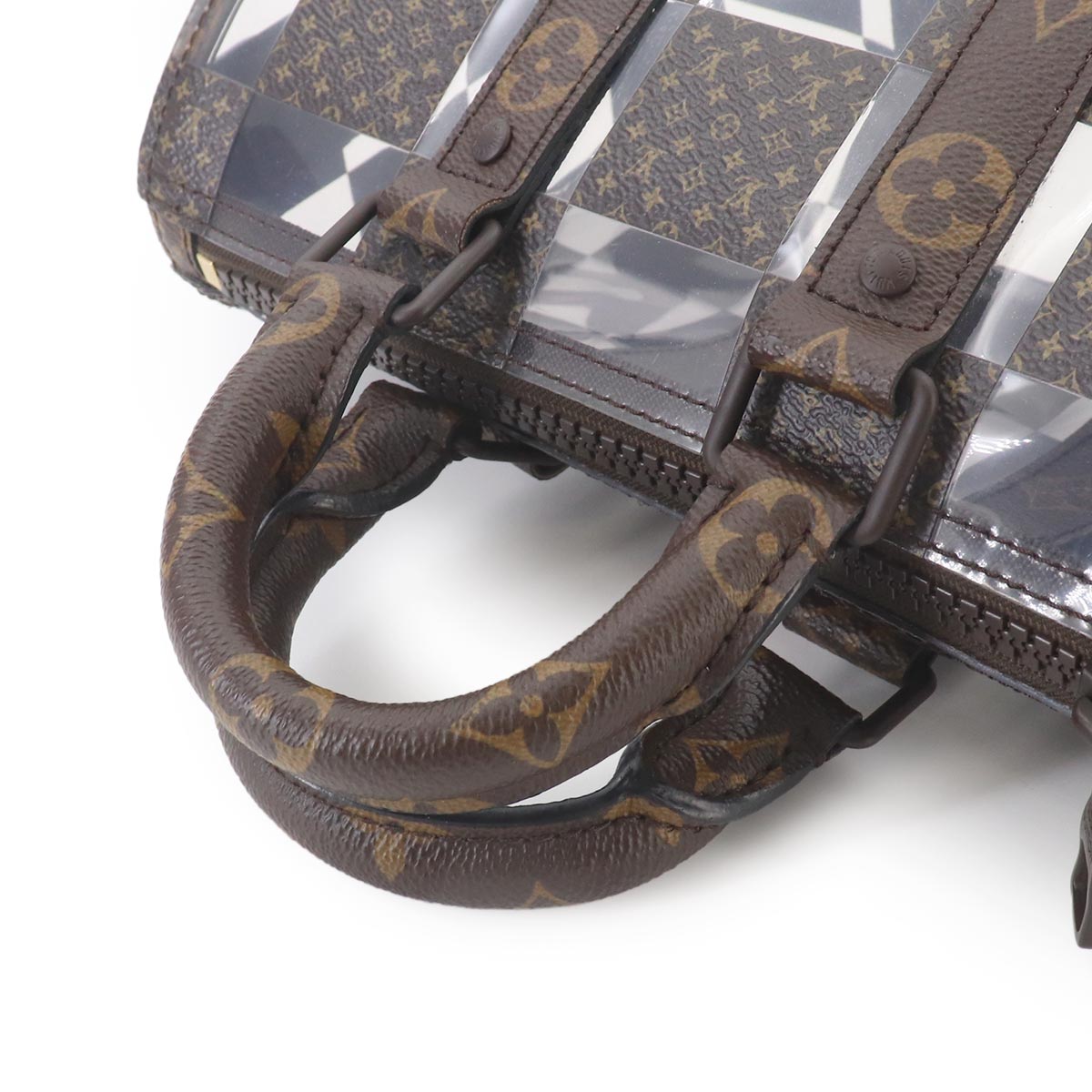 Monogram Chess Keepall Bandouliere 25 Hand Shoulder Bag