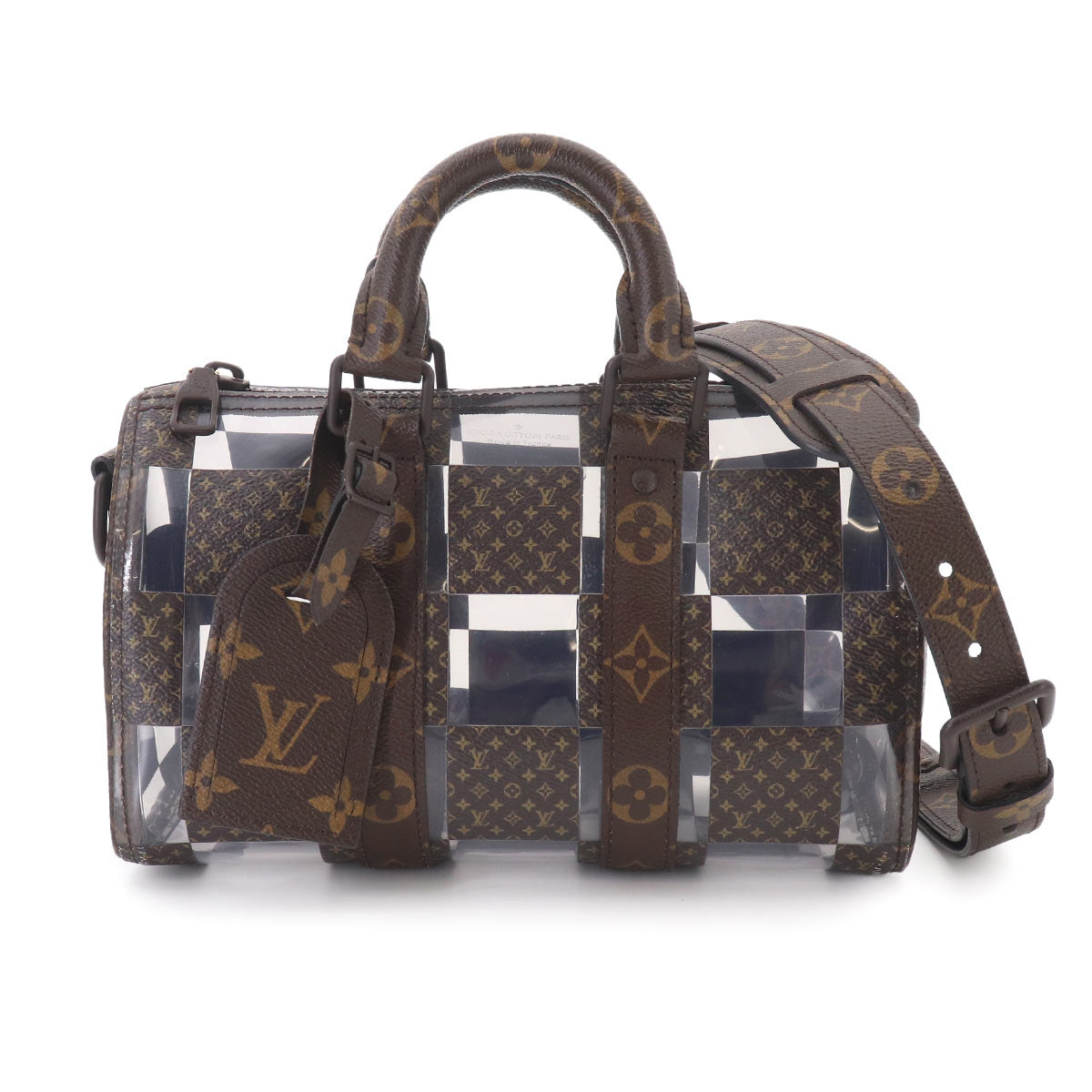Monogram Chess Keepall Bandouliere 25 Hand Shoulder Bag